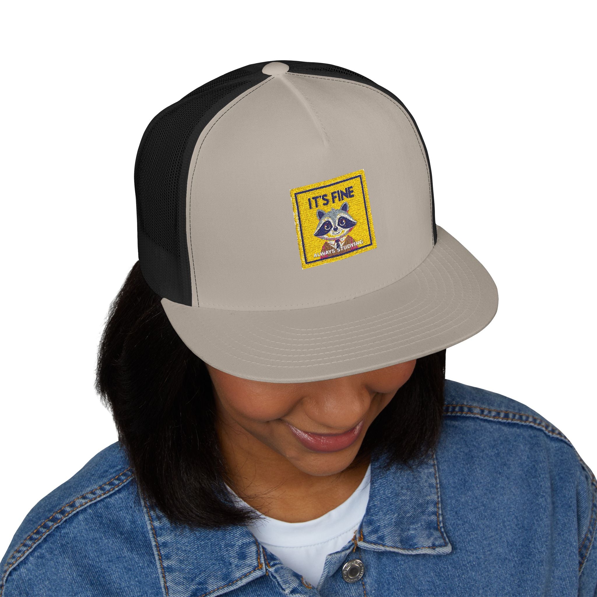 remix always studying - KayKay Trucker Cap