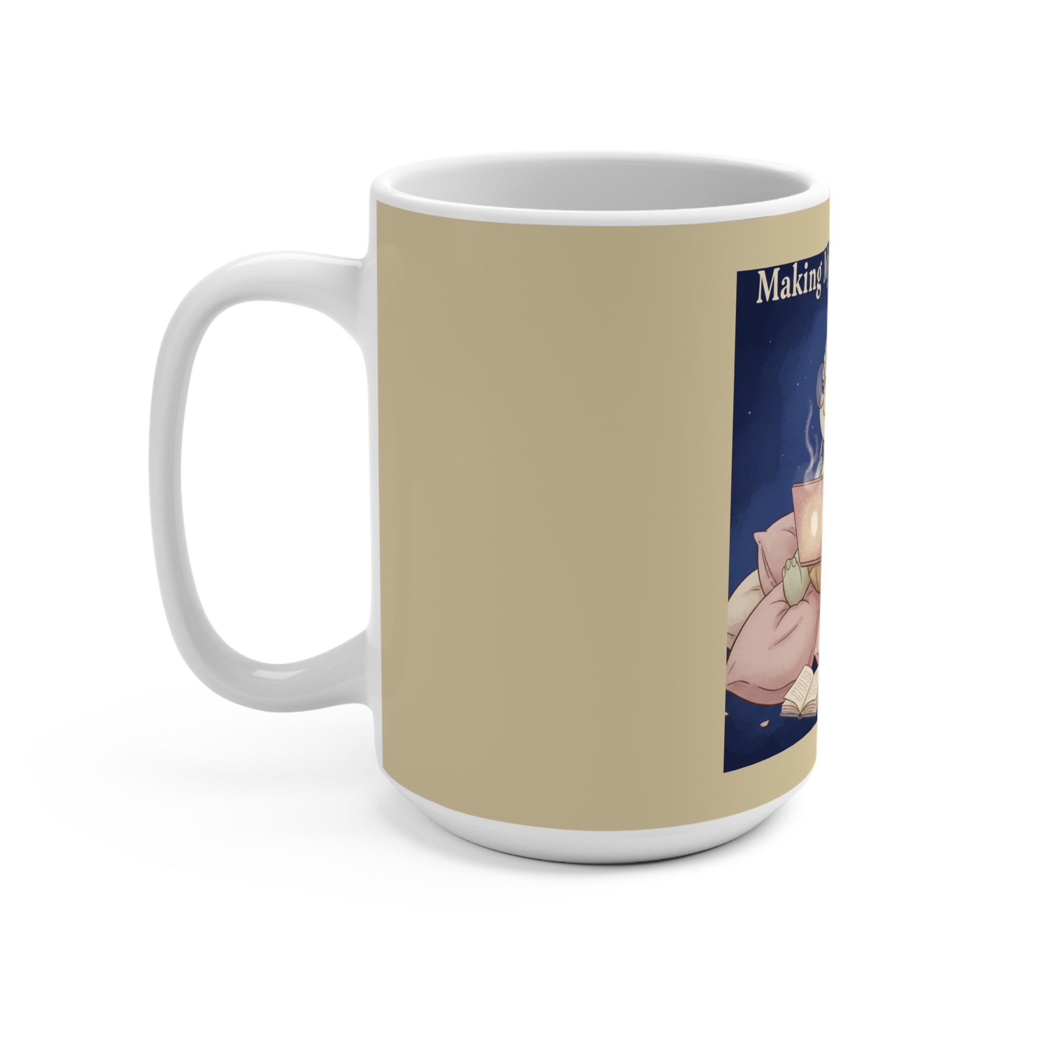 Turtle Mug 15oz – Making My Dreams Happen