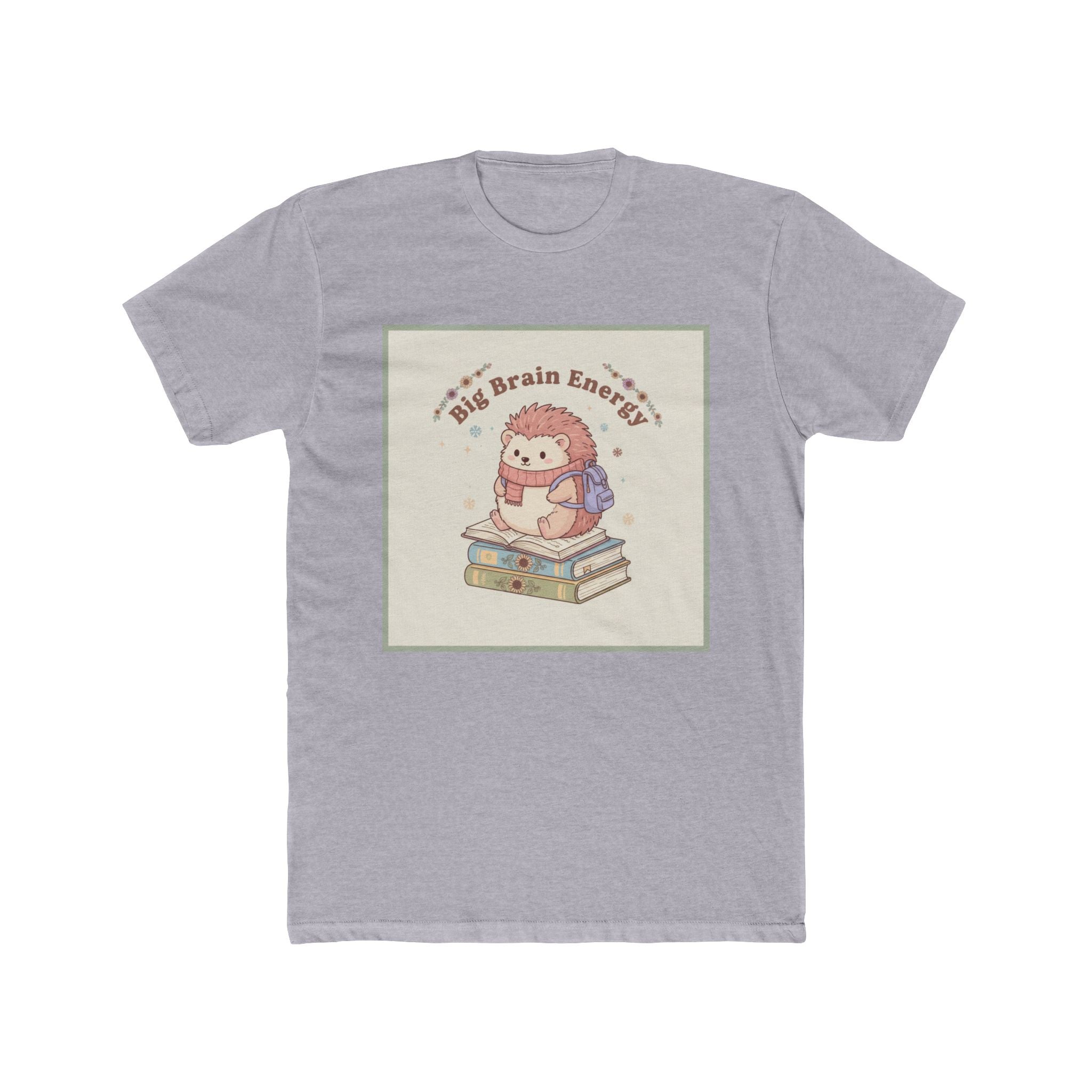 Big Brain Energy Hedgehog Unisex Tee