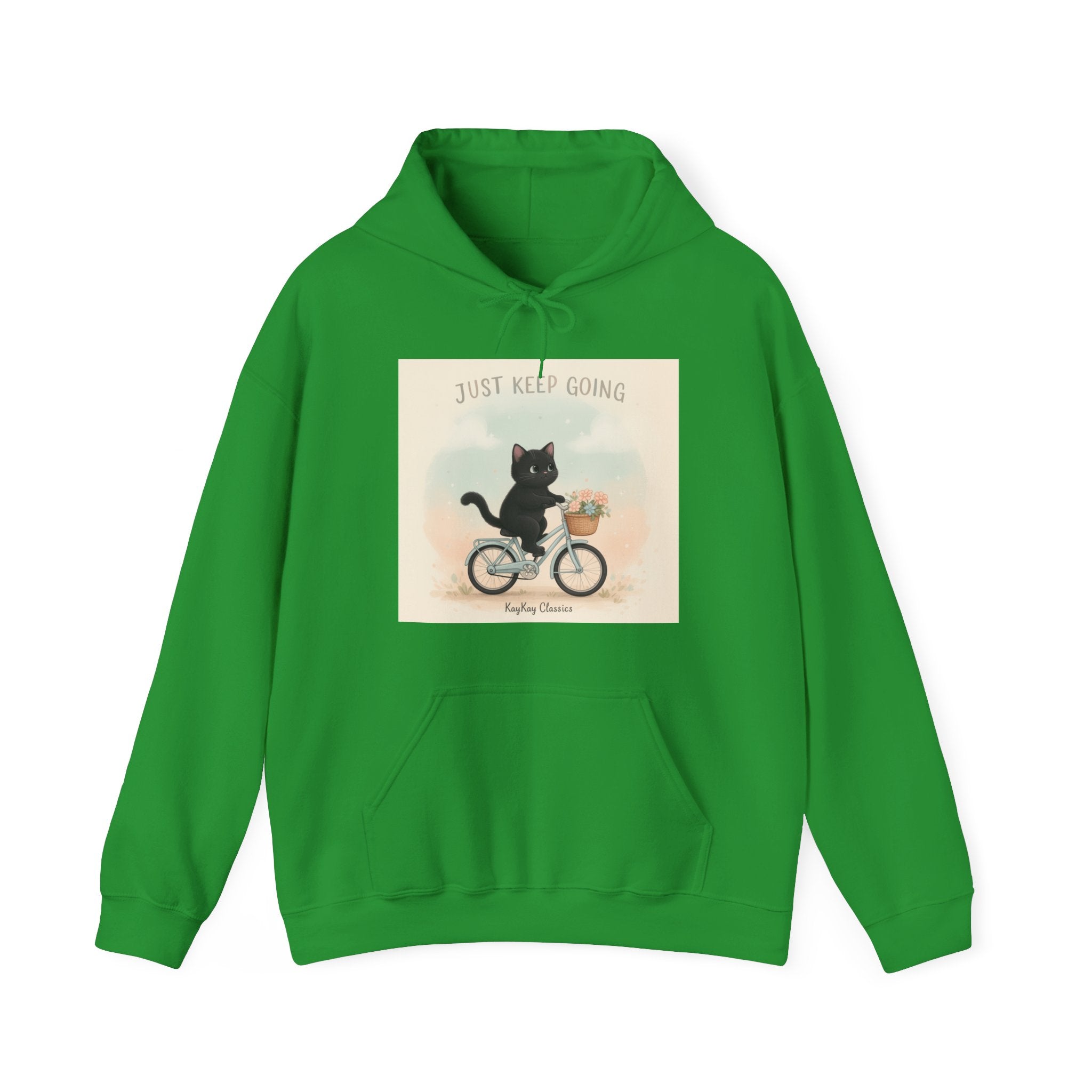 "Design" Black Cat Hoodie | College Girl Gift | Fashion | KayKay Classics