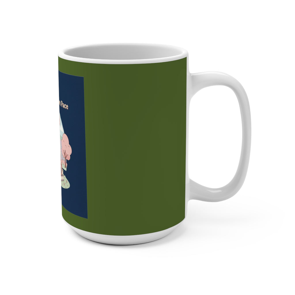 Bear Mug 15oz – Bloom at Your Own Pace
