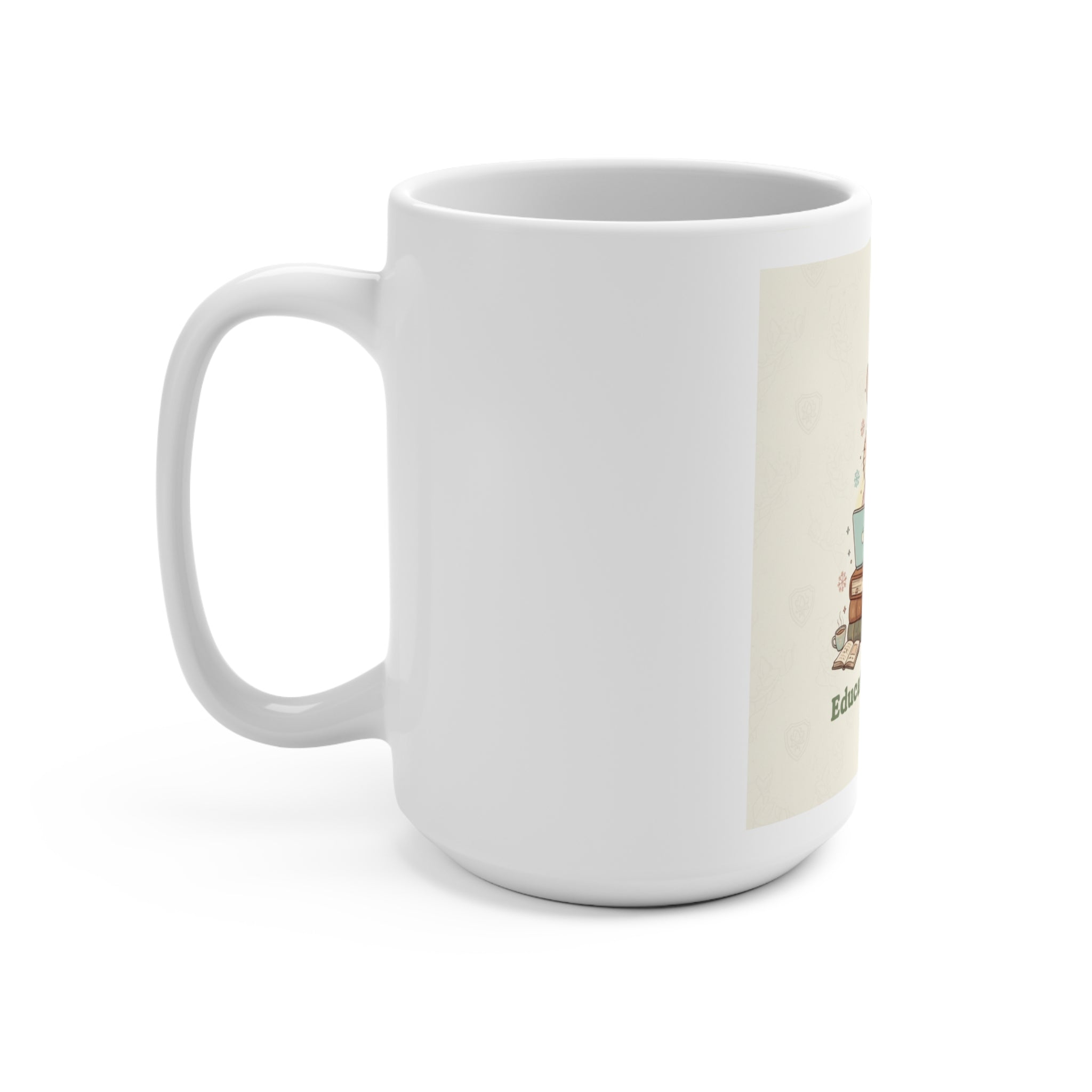 Educated And Cute Hamster Mug 15oz