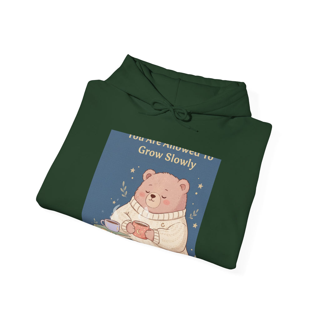 Bear Hoodie – You Are Allowed to Grow Slowly