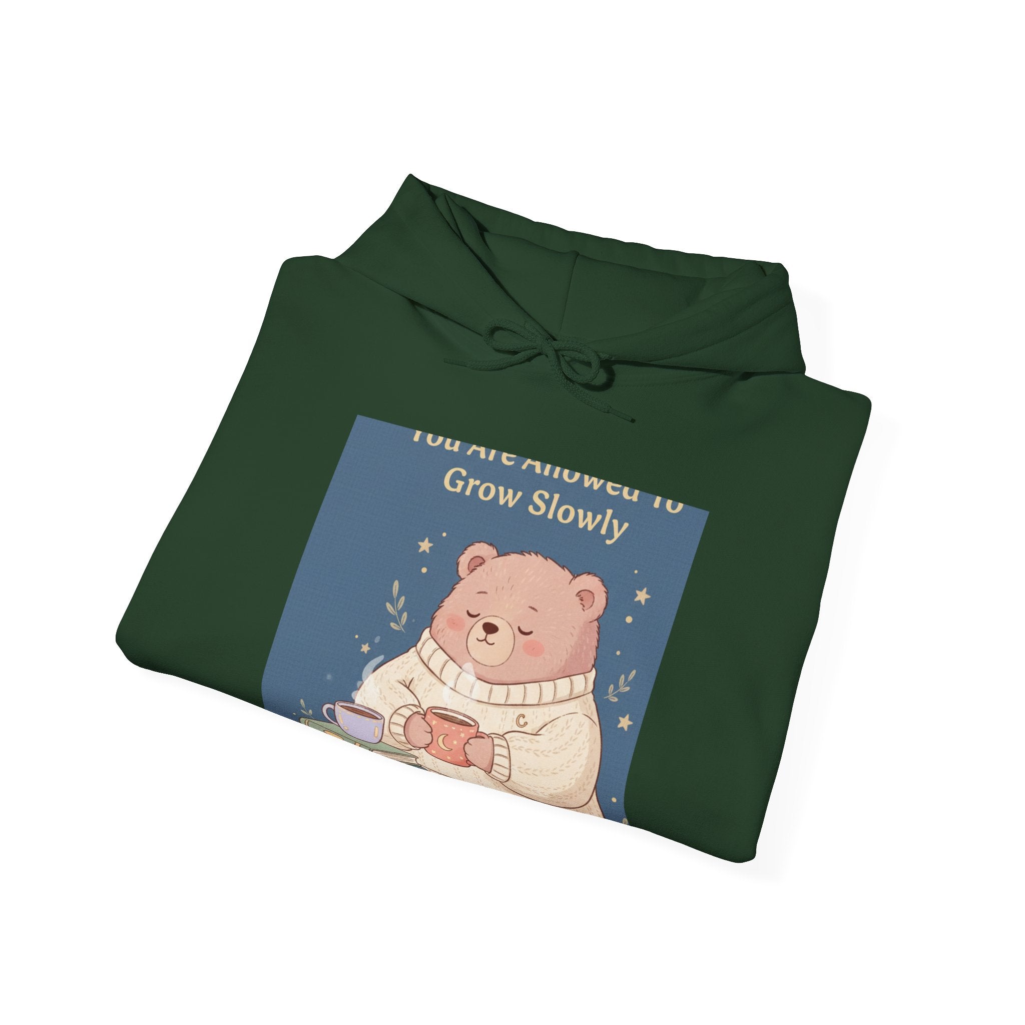 Bear Hoodie – You Are Allowed to Grow Slowly