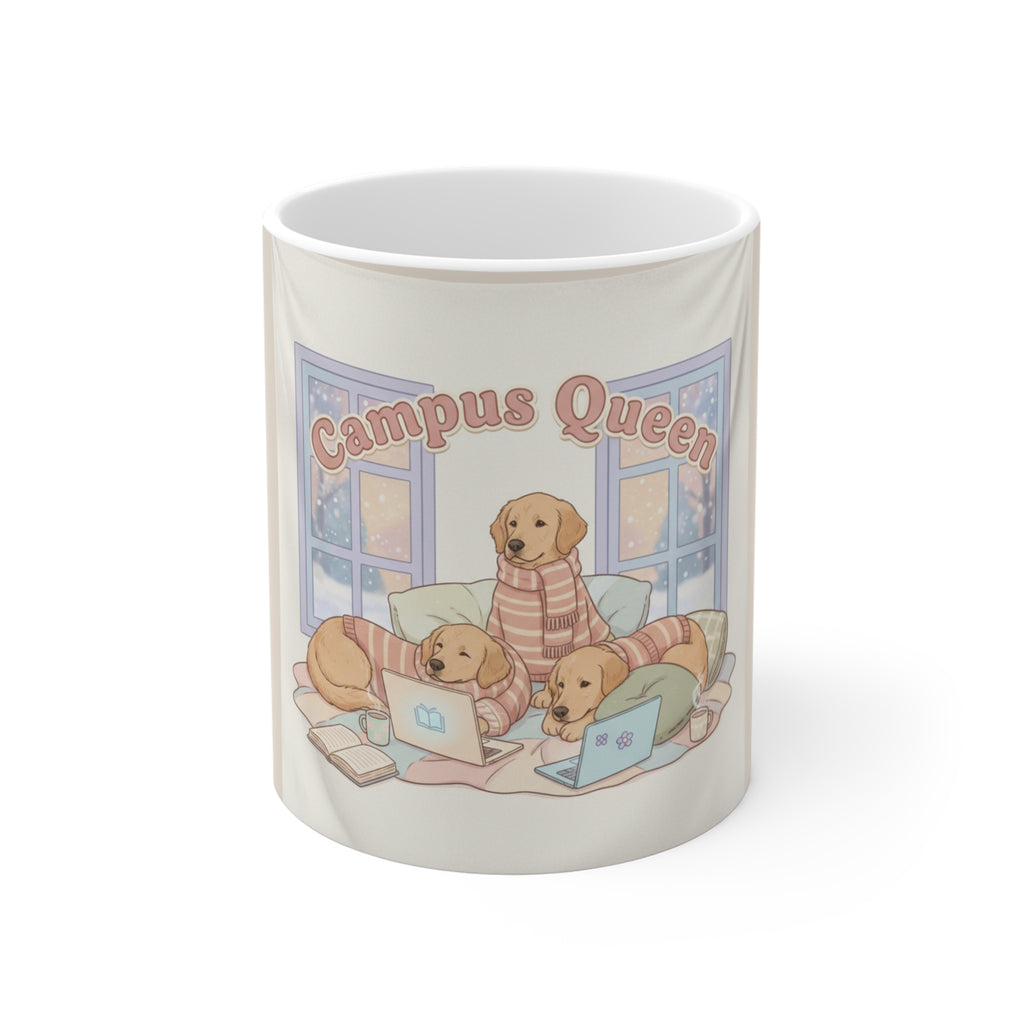 Campus Queen Dogs Mug 11oz