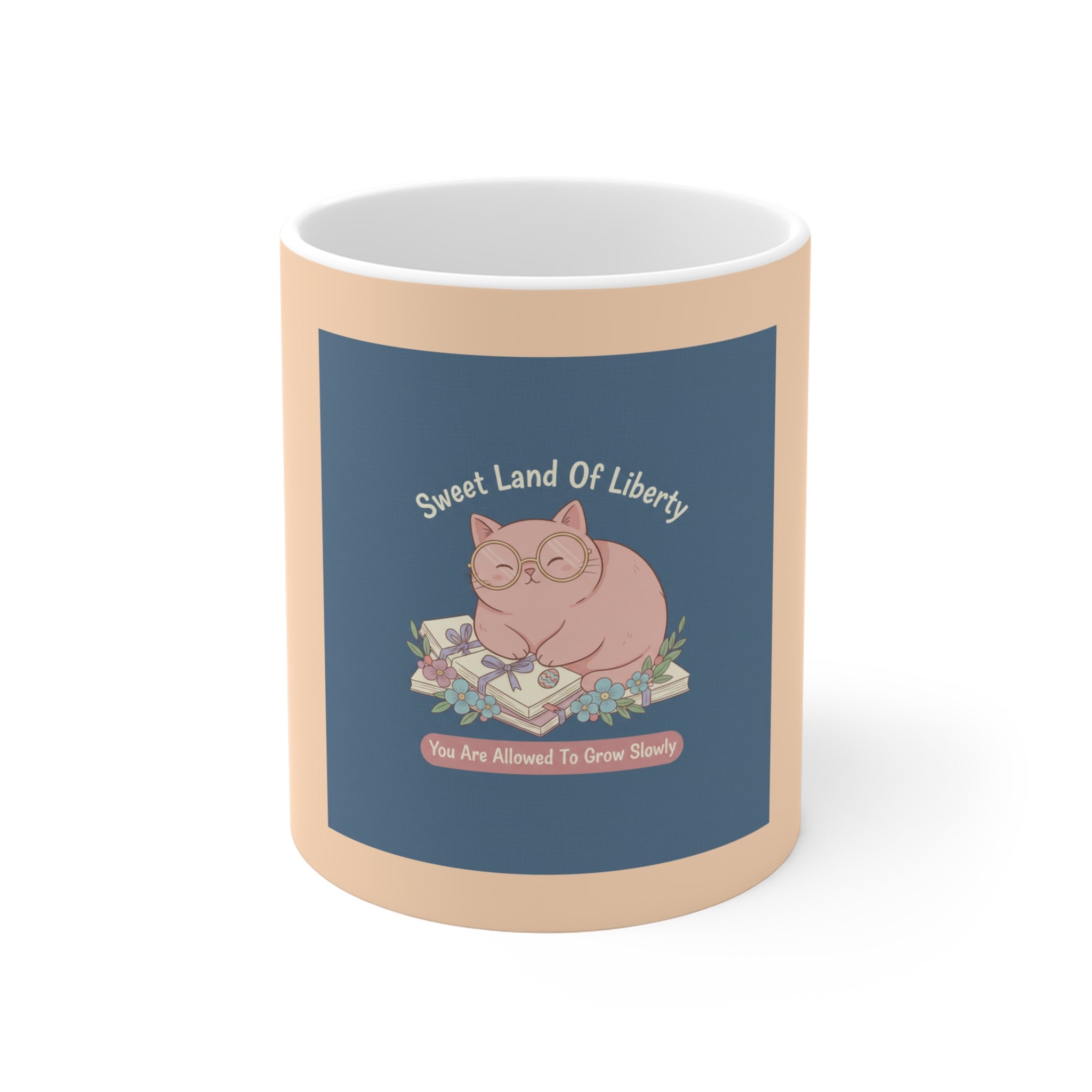 Cat Mug 11oz – Sweet Land of Liberty