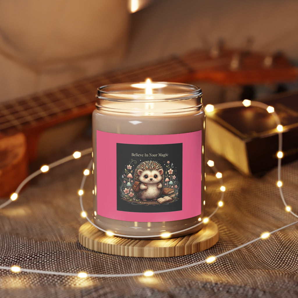 Hedgehog Scented Candle – Believe in Your Magic