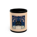Black Cat Black Mug 11oz – Dream Big Study Hard