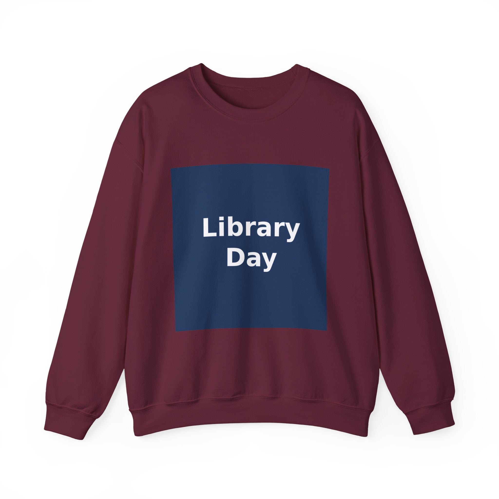 "Library Day" Black Cat Crewneck | College Girl Gift | Fashion | KayKay Classics