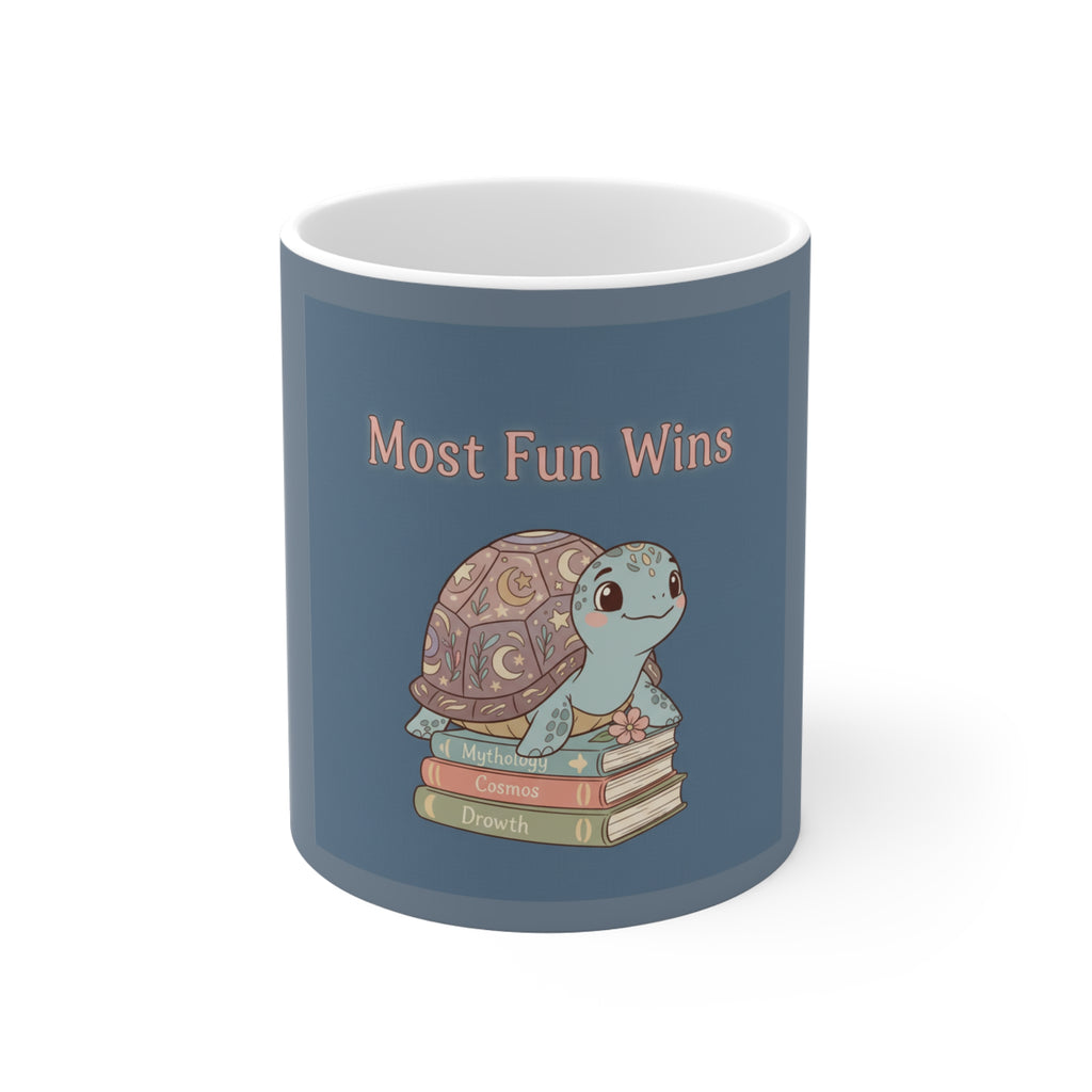Turtle Mug 11oz – Most Fun Wins