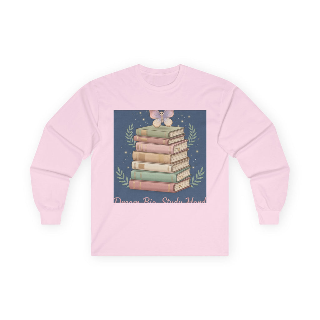 Butterfly Long Sleeve Tee – Dream Big Study Hard
