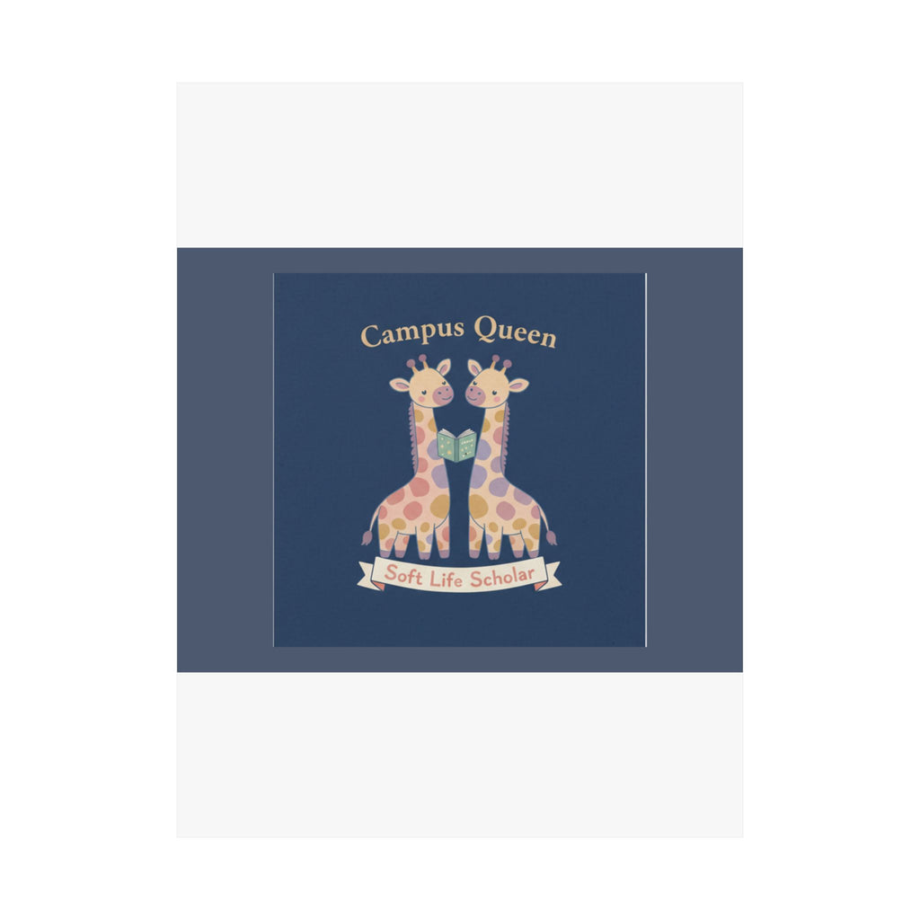 Giraffes Poster – Campus Queen Soft Life Scholar