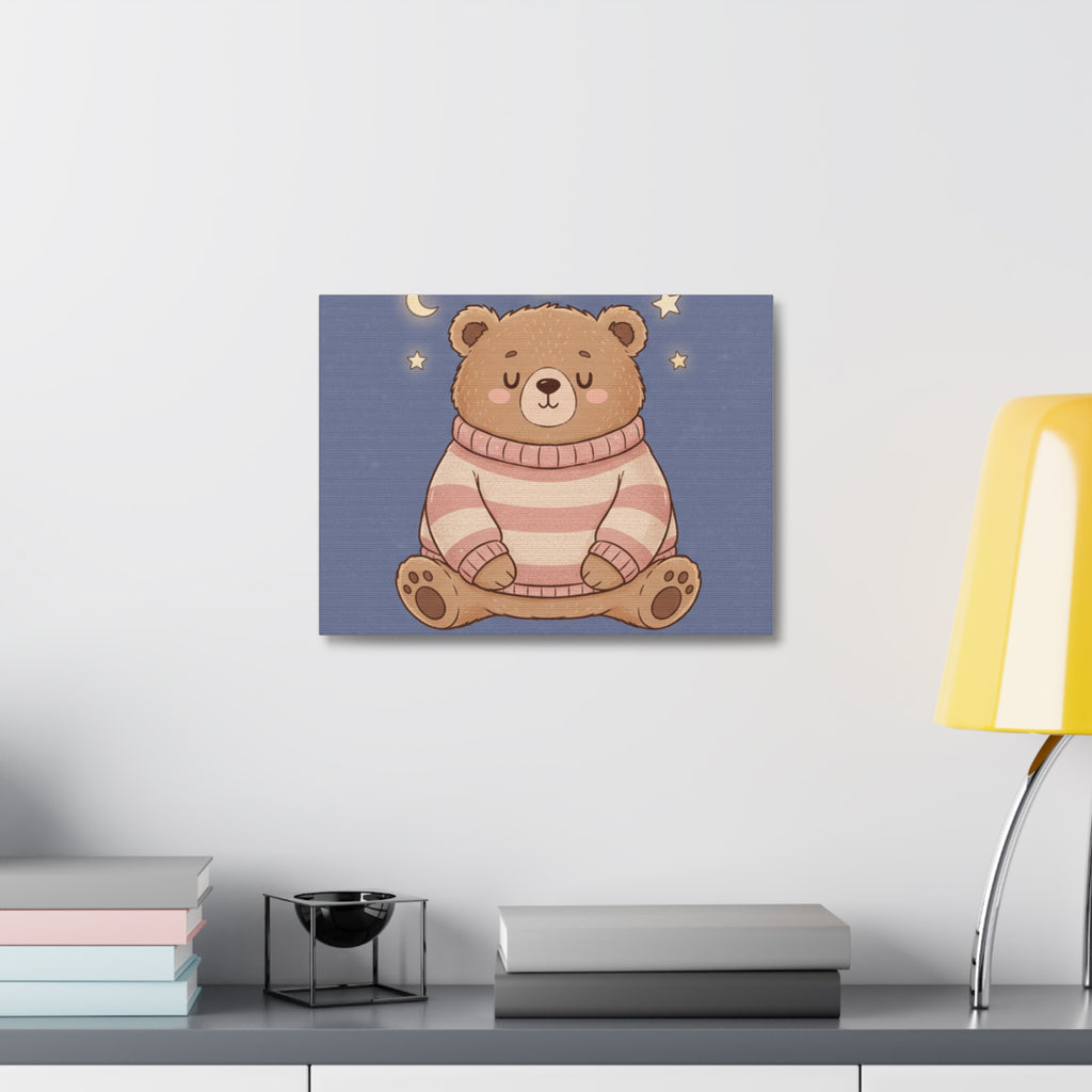 Bear Canvas Print – Success Looks Good on You