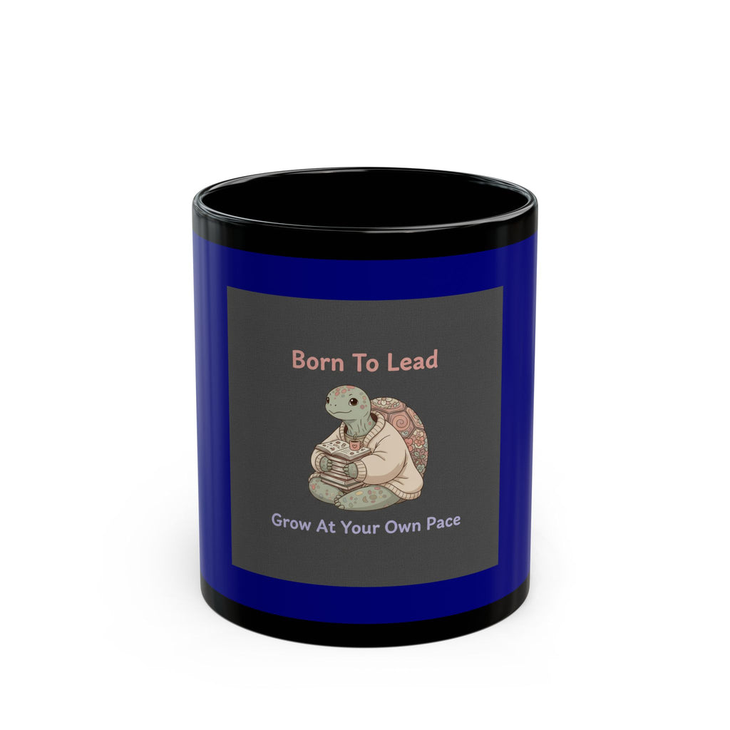 Turtle Black Mug 11oz – Born to Lead