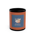 Honeybee Black Mug 11oz – Be Gentle With Yourself