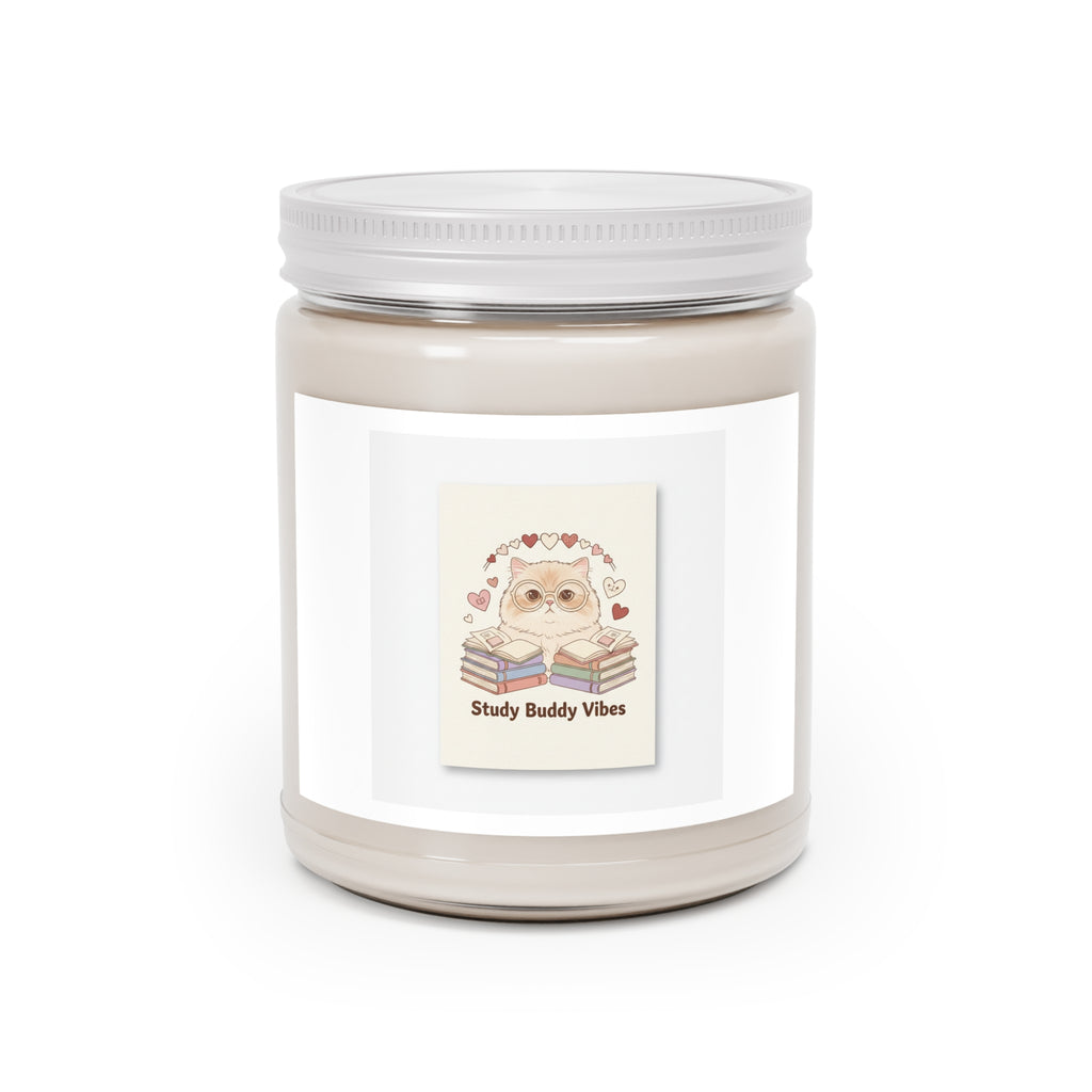 Study Buddy Vibes Cat Scented Candle