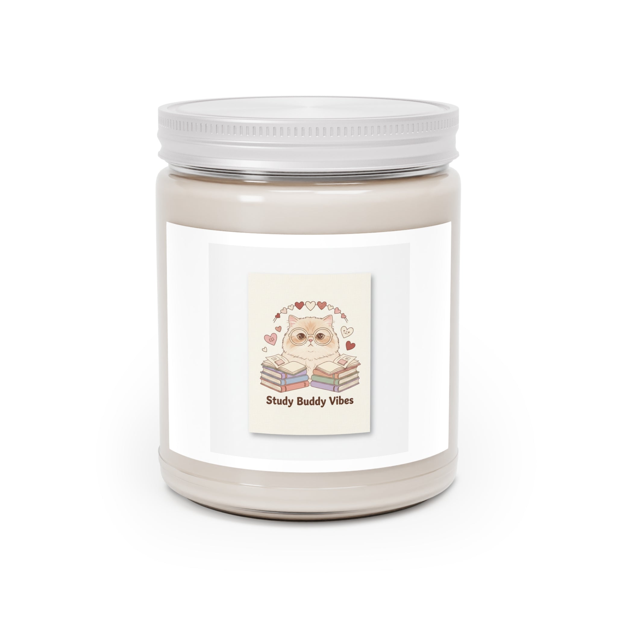Study Buddy Vibes Cat Scented Candle