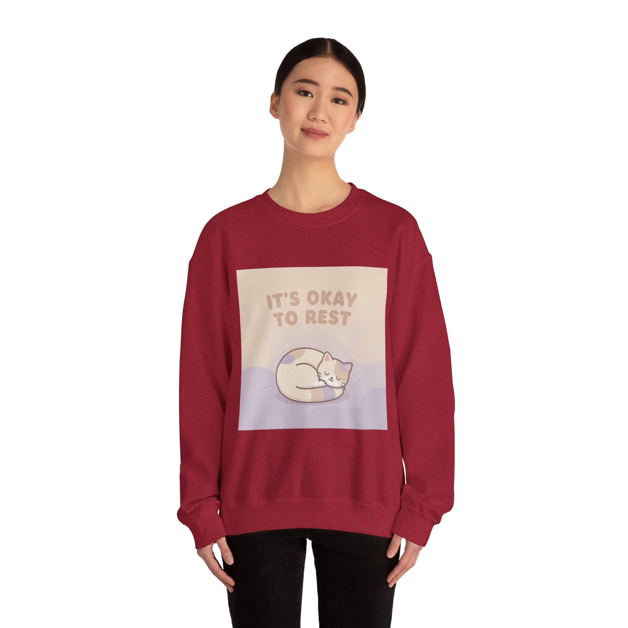 "NEEDS_OCR_SCAN" Black Cat Crewneck | College Girl Gift | Fashion | KayKay Classics