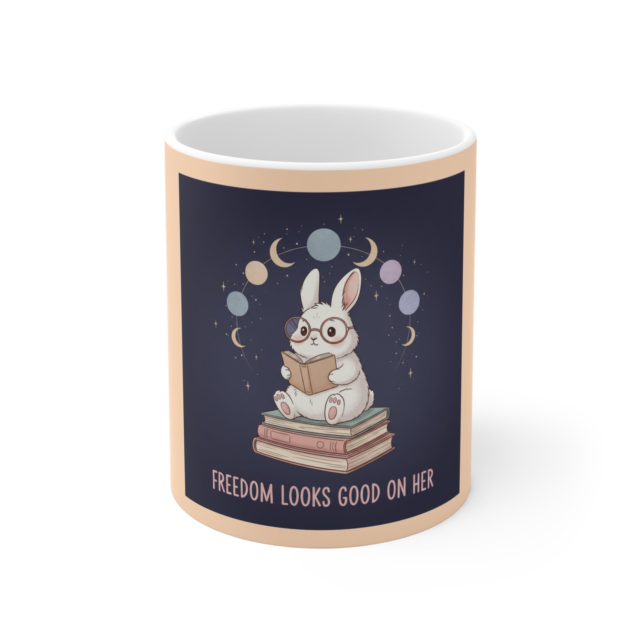 Bunny Mug 11oz – Freedom Looks Good on Her