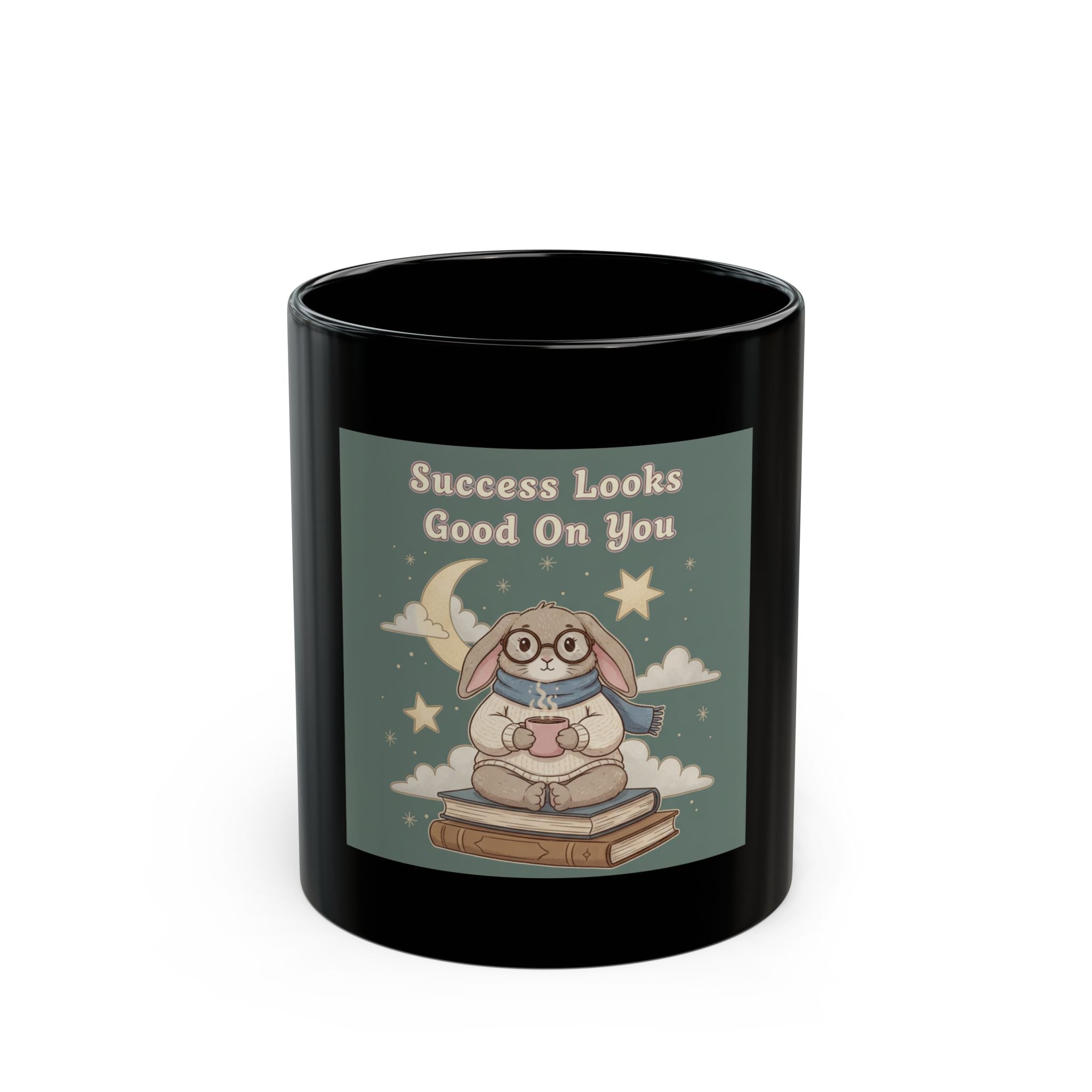 Bear Black Mug 11oz – Success Looks Good on You