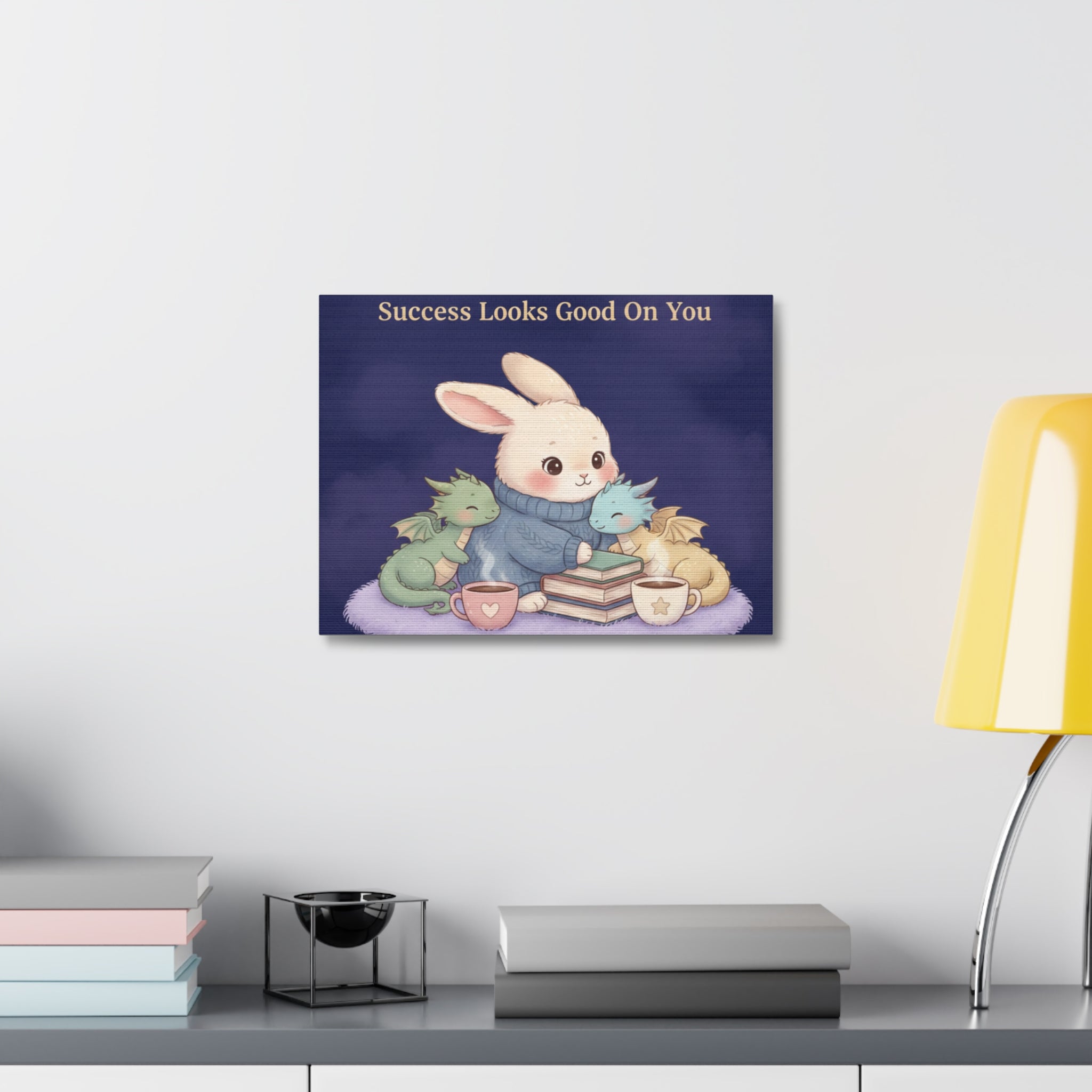 Bunny Canvas Print – Success Looks Good on You