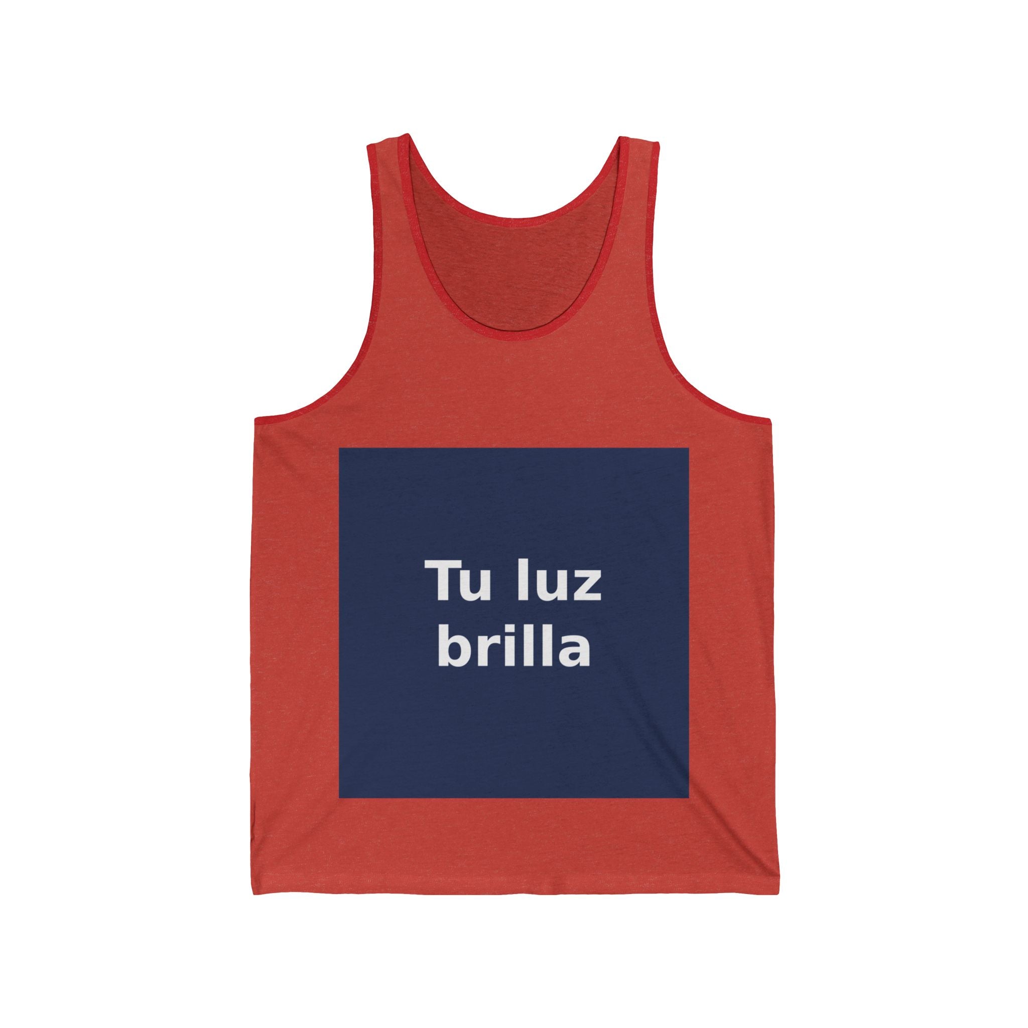 "Tu luz brilla" Black Cat Tank Top | College Girl Gift | Fashion | KayKay Classics