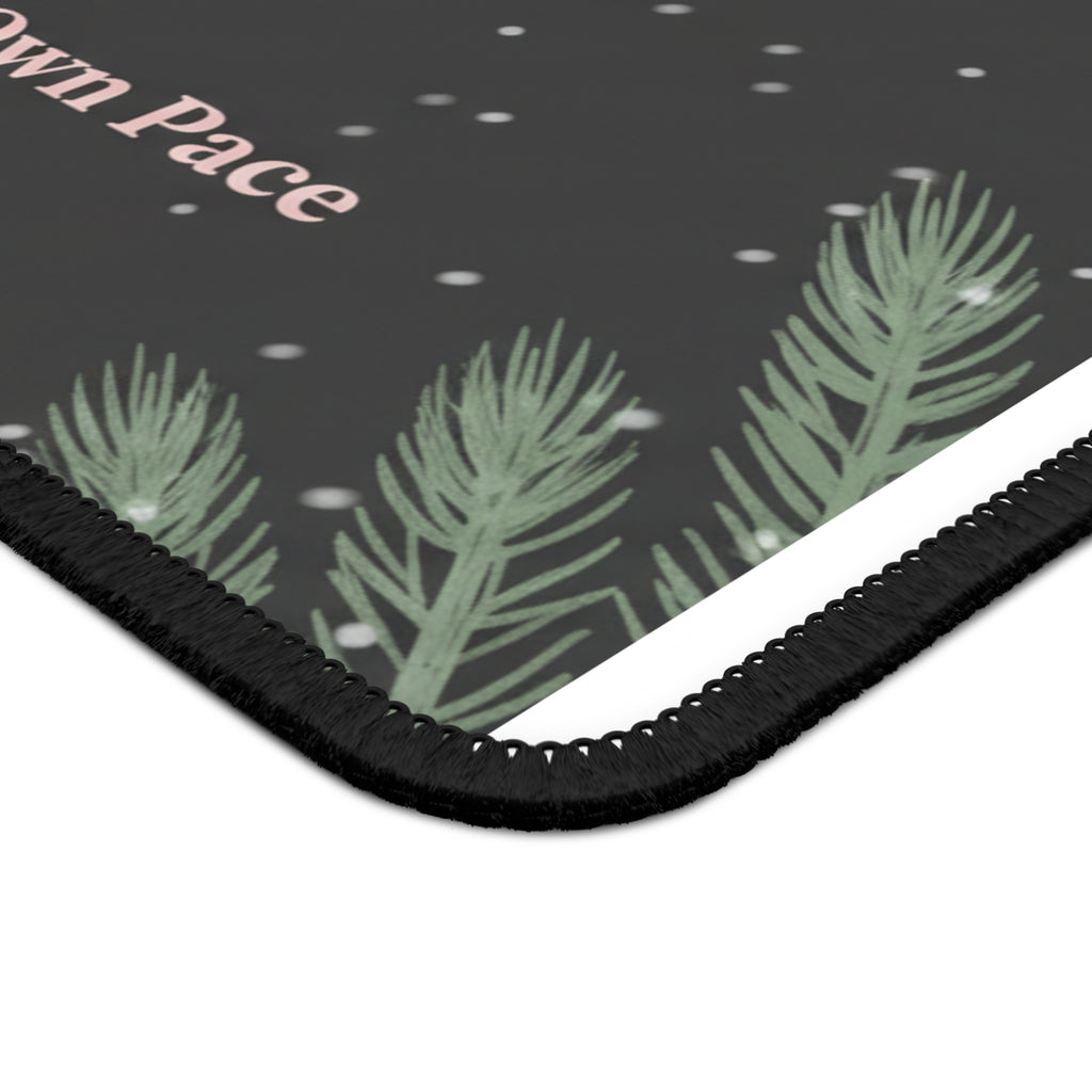 Bunny Mouse Pad – Bloom at Your Own Pace