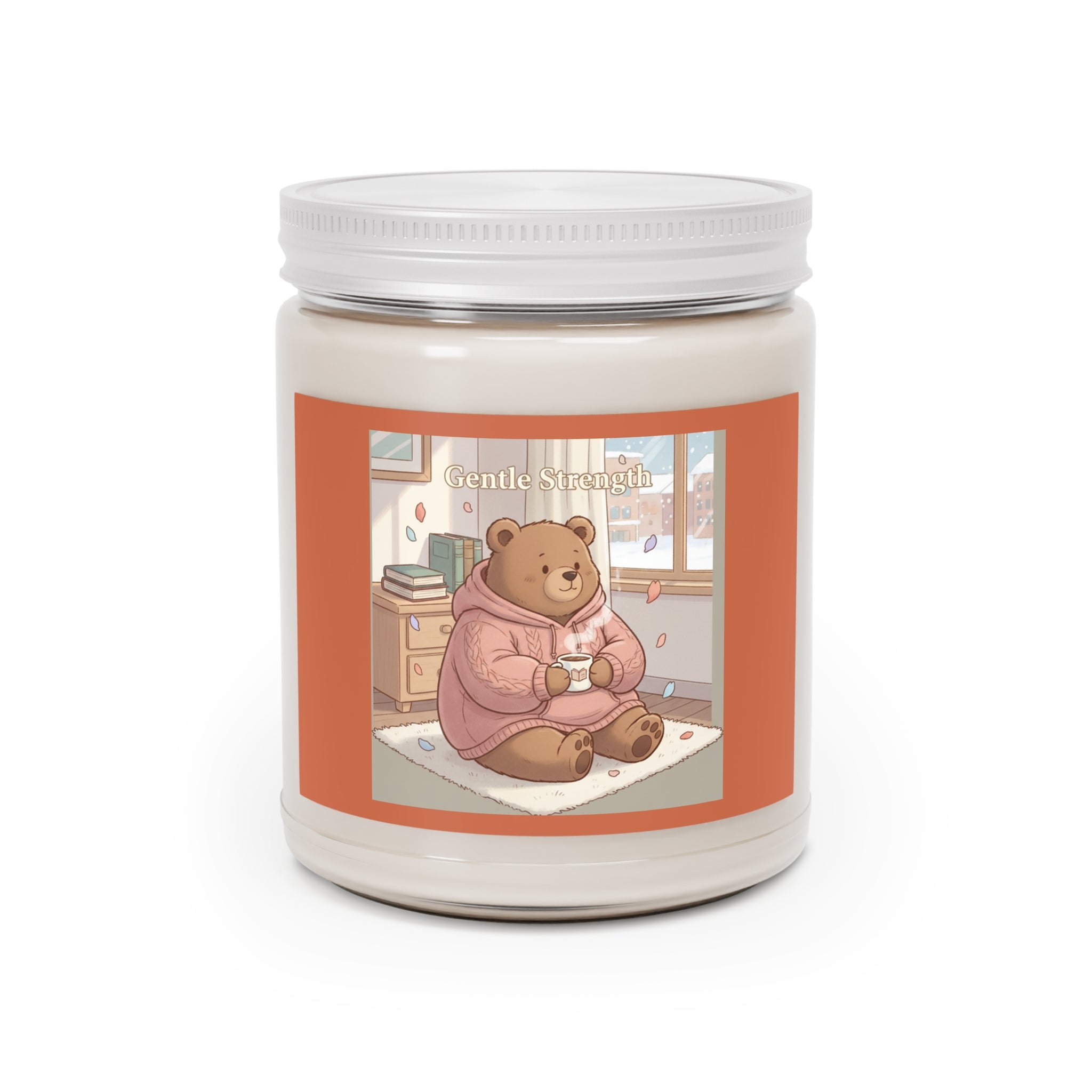 Bear Scented Candle – Gentle Strength