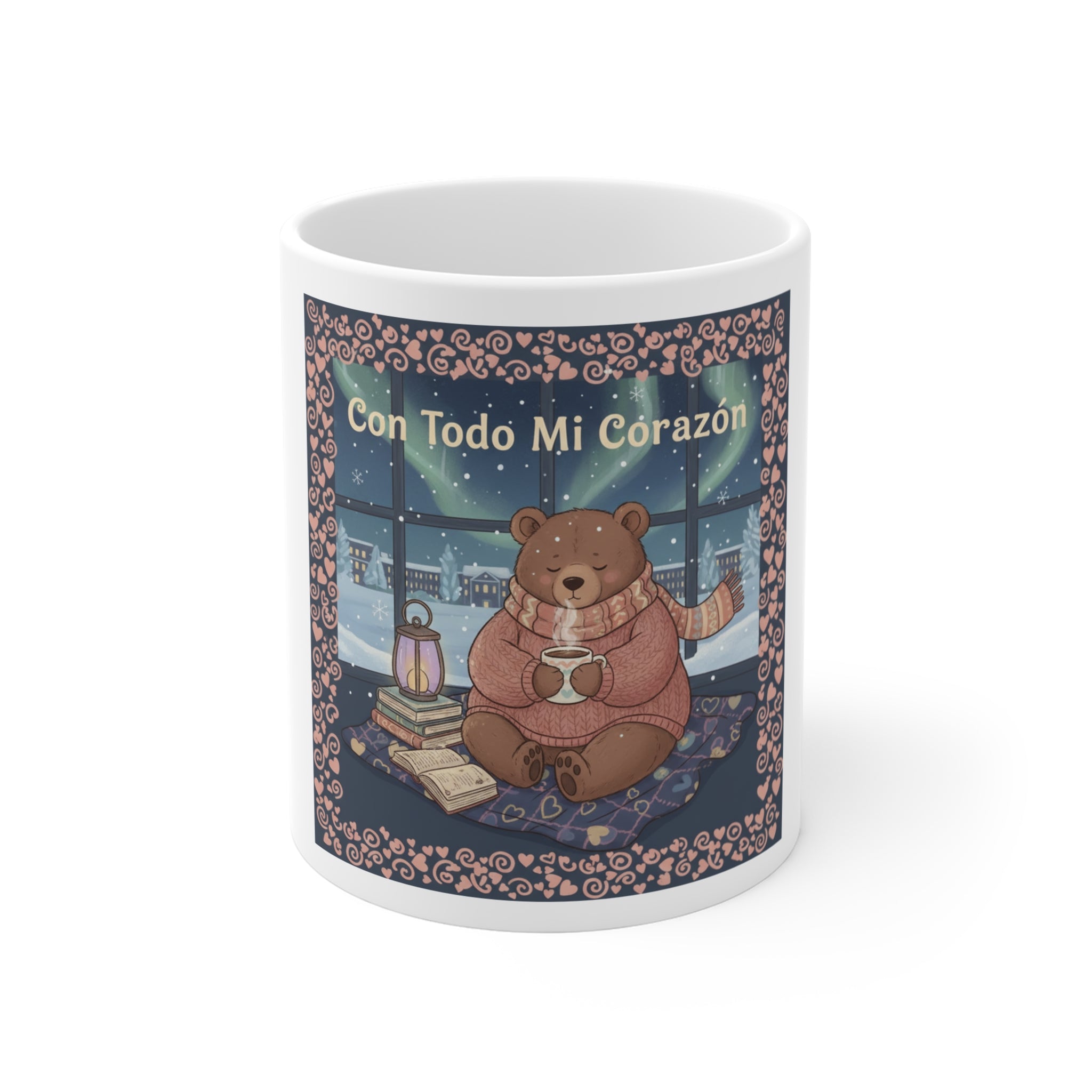 Bear Mug 11oz – Con Todo Mi Corazn