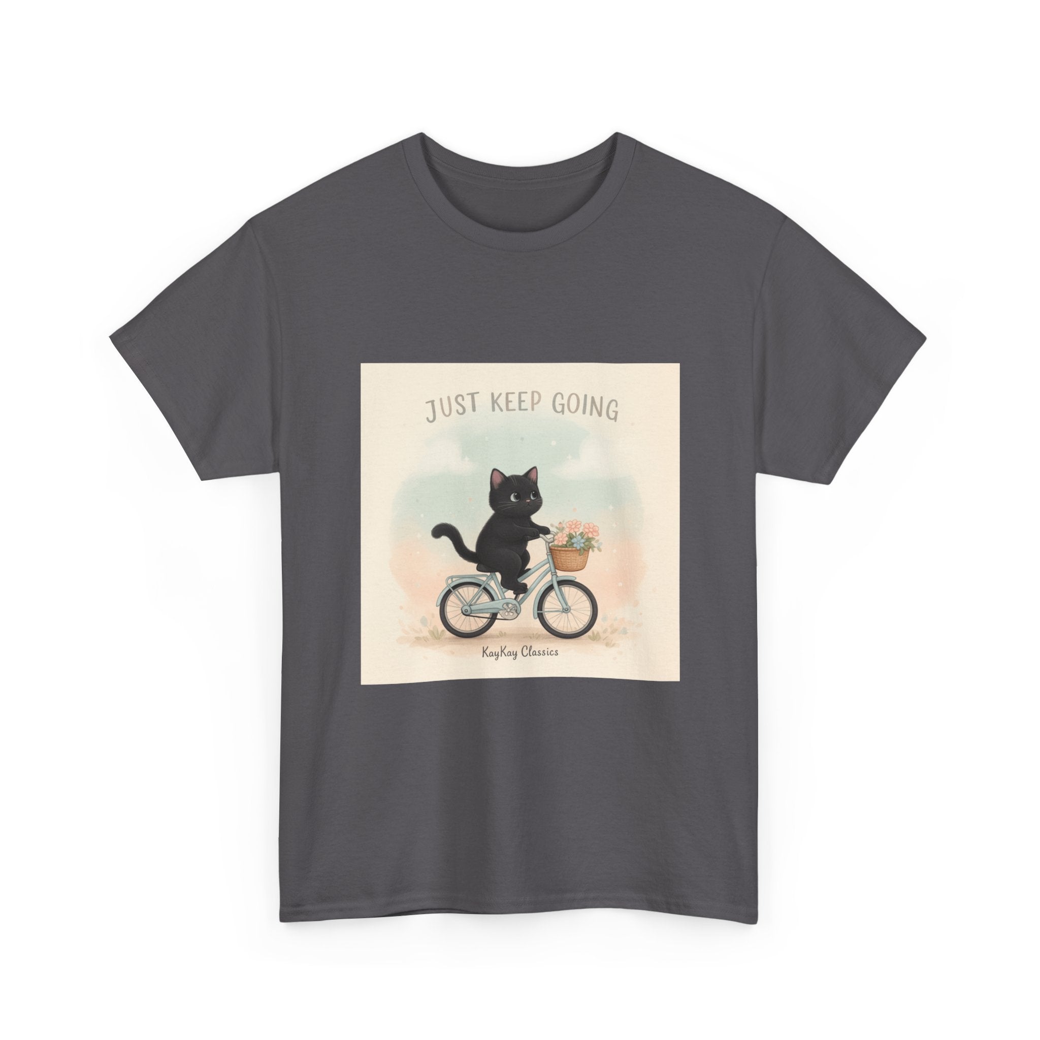"Design" Black Cat Kids Tee | College Girl Gift | Fashion | KayKay Classics