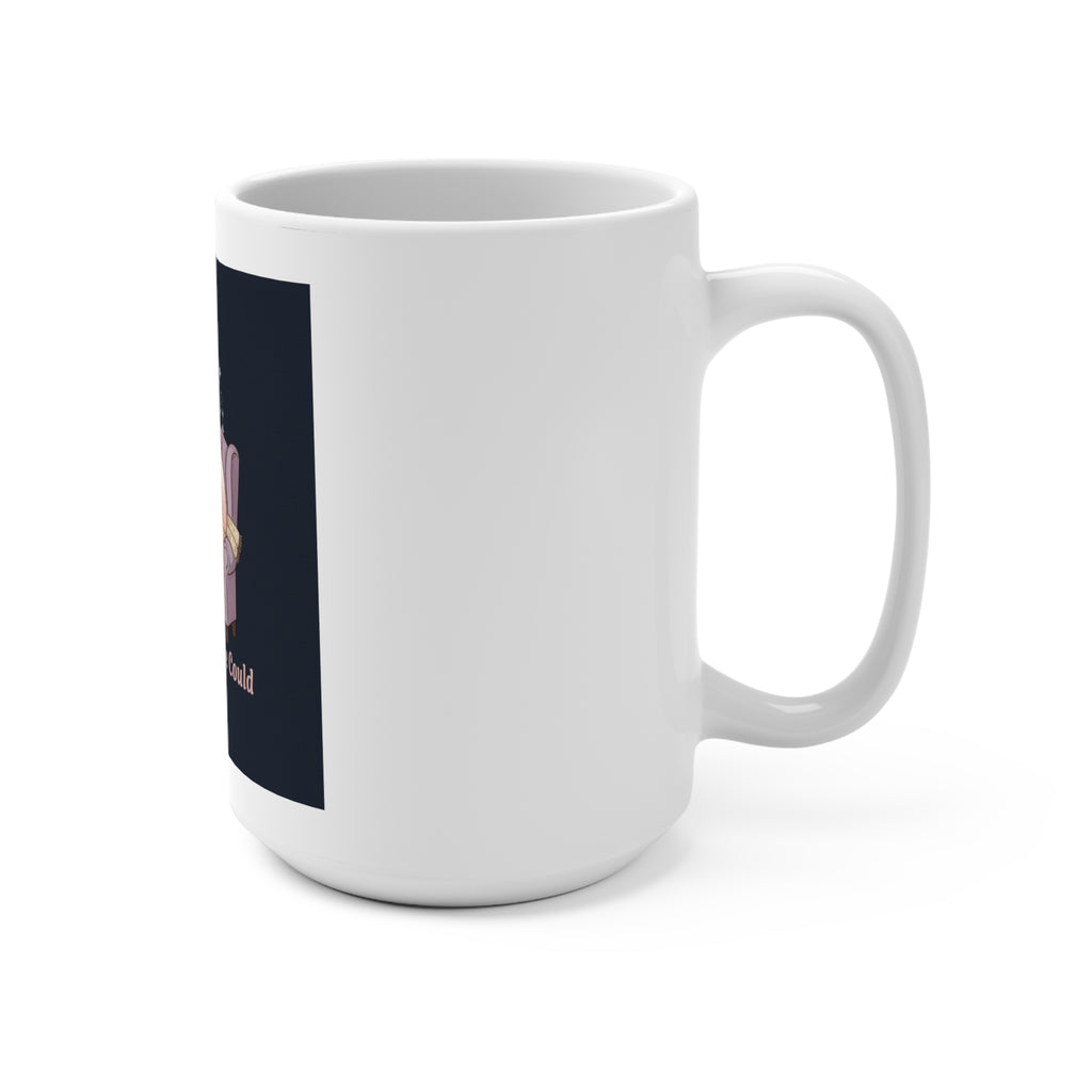 Bunny Mug 15oz – She Believed She Could