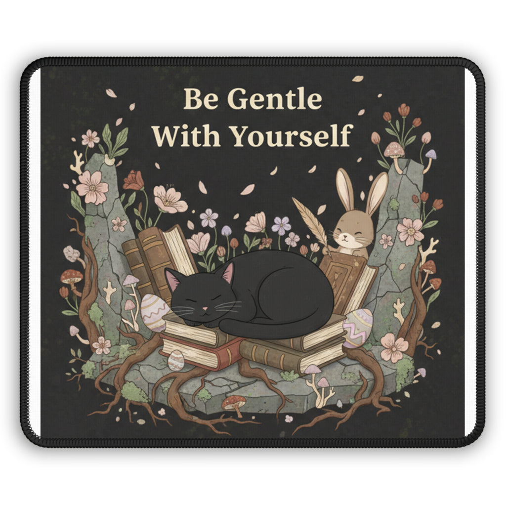 Bunny Mouse Pad – Be Gentle With Yourself