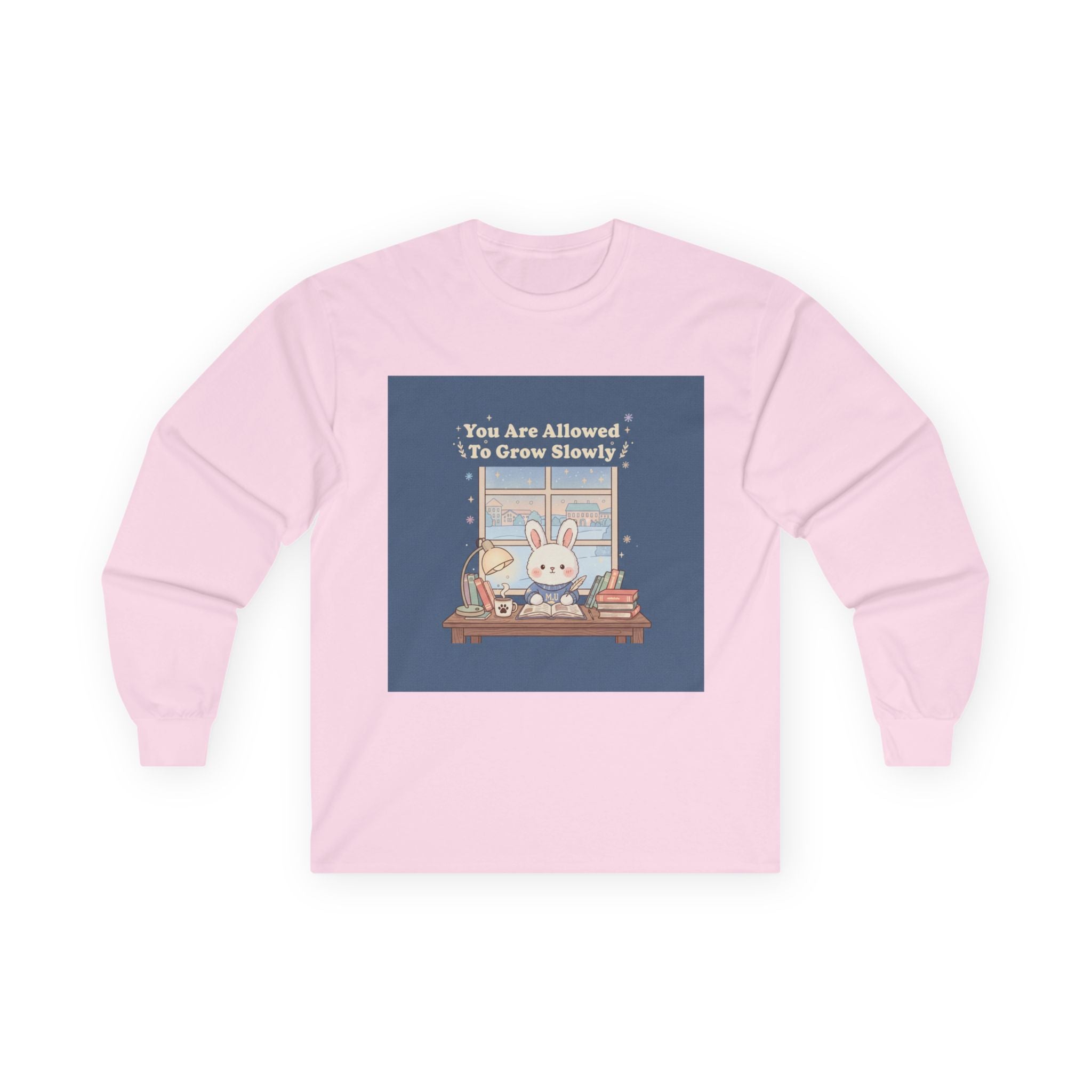 Bunny Long Sleeve Tee – You Are Allowed to Grow Slowly
