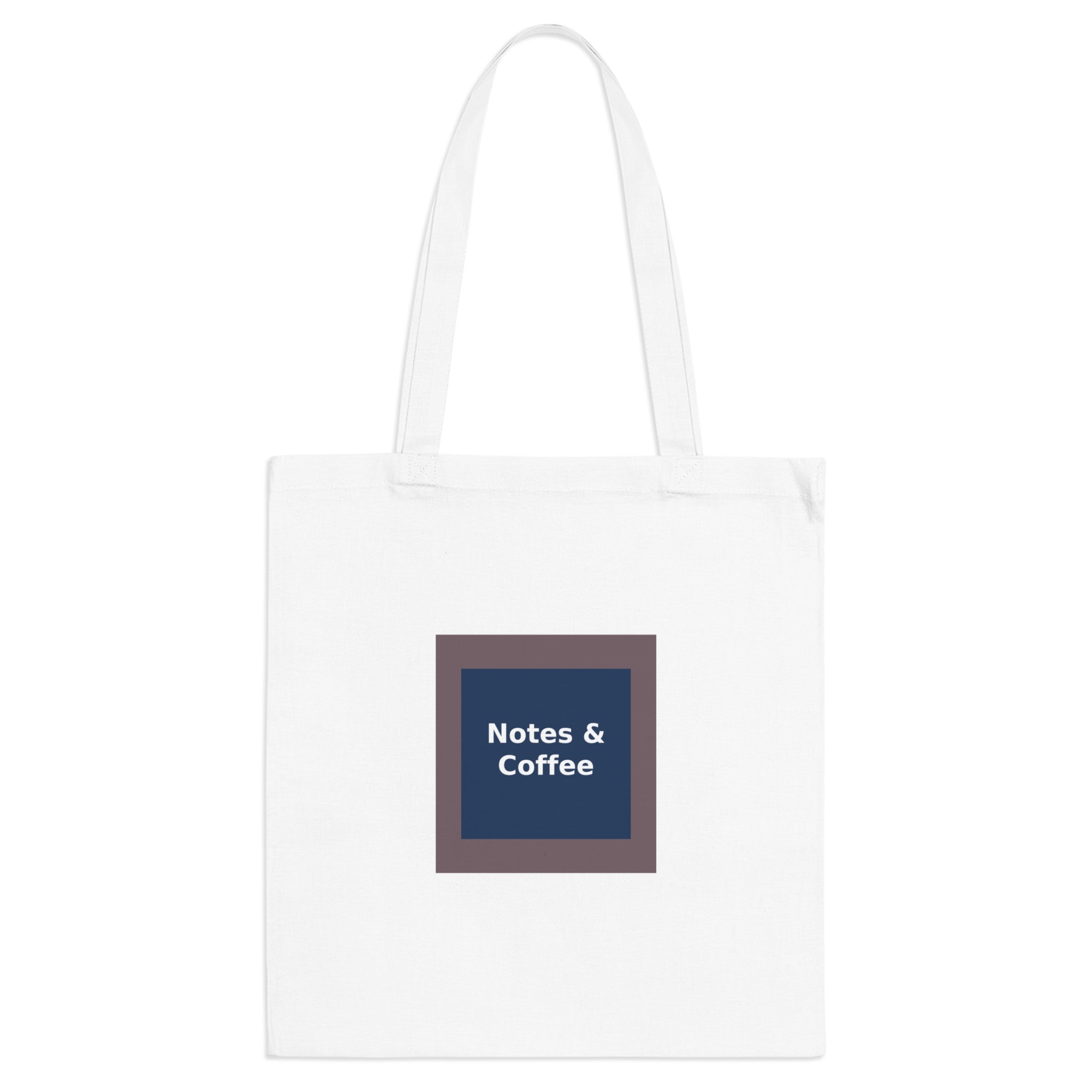 Notes & Coffee - KayKay Canvas Tote Bag