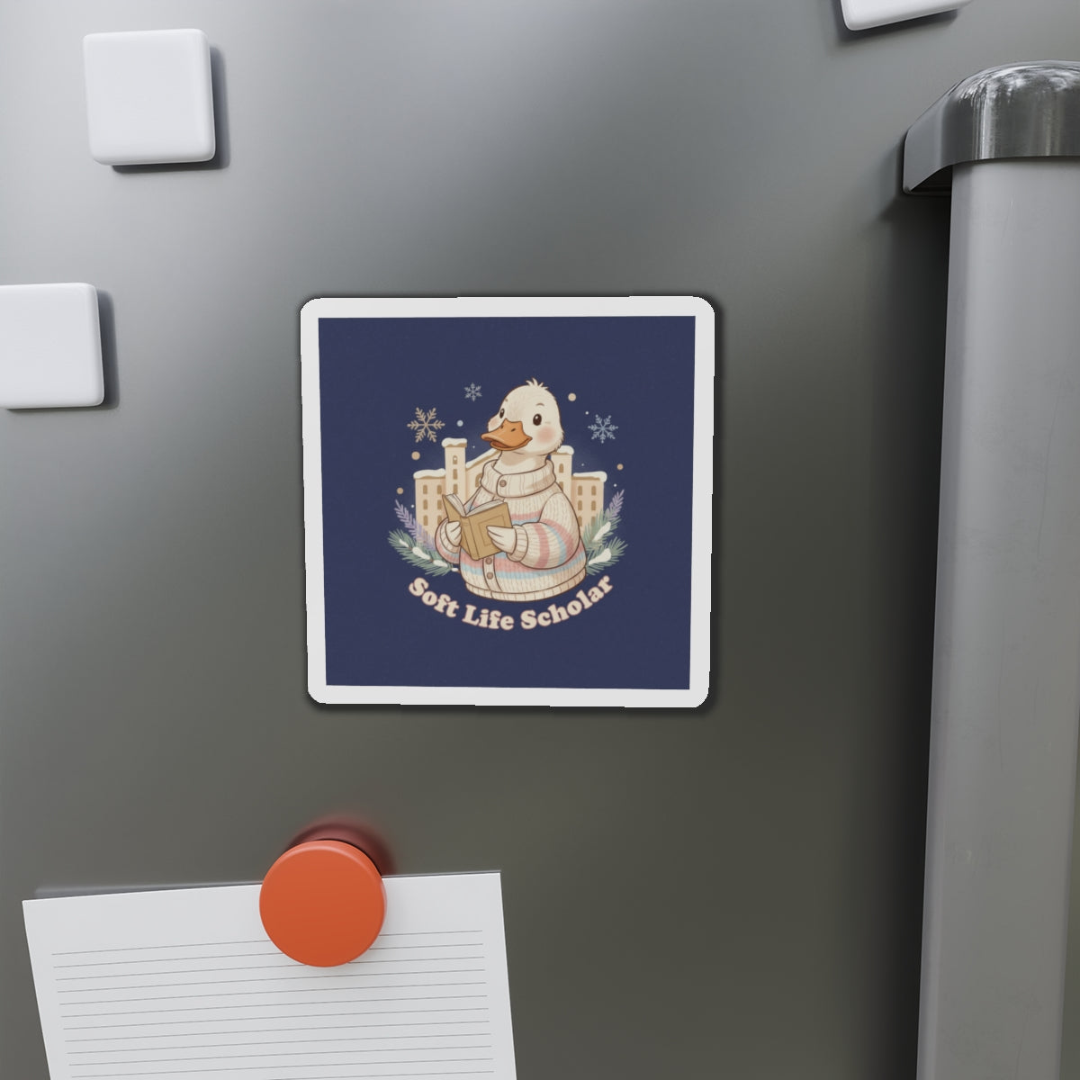 Duck Die-Cut Magnet – Soft Life Scholar