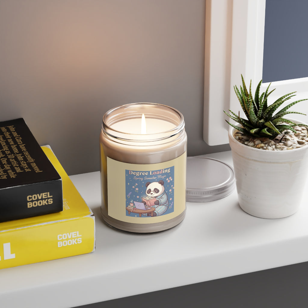 Panda Scented Candle – Degree Loading Spring Semester Magic