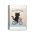 JUST KEEP GOING Spiral Notebook