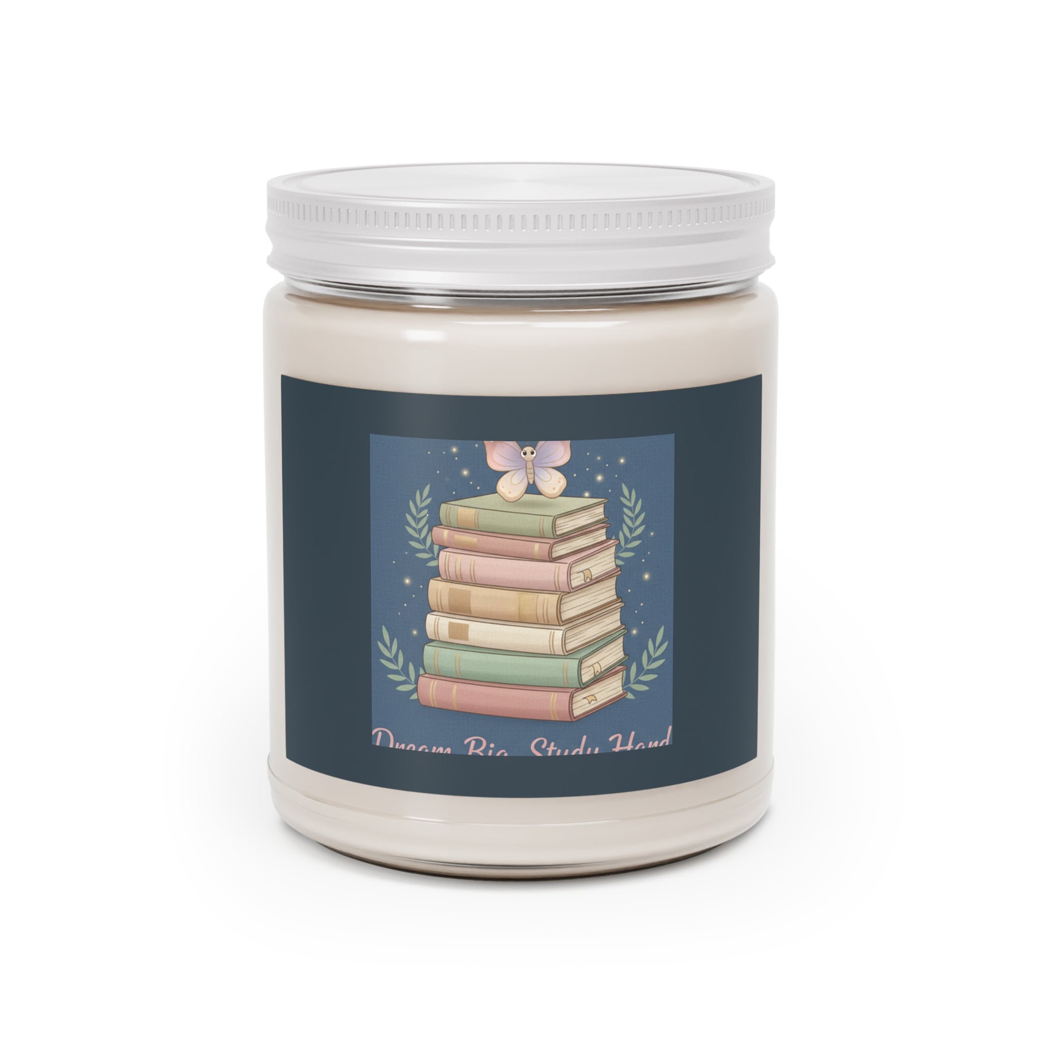 Butterfly Scented Candle – Dream Big Study Hard