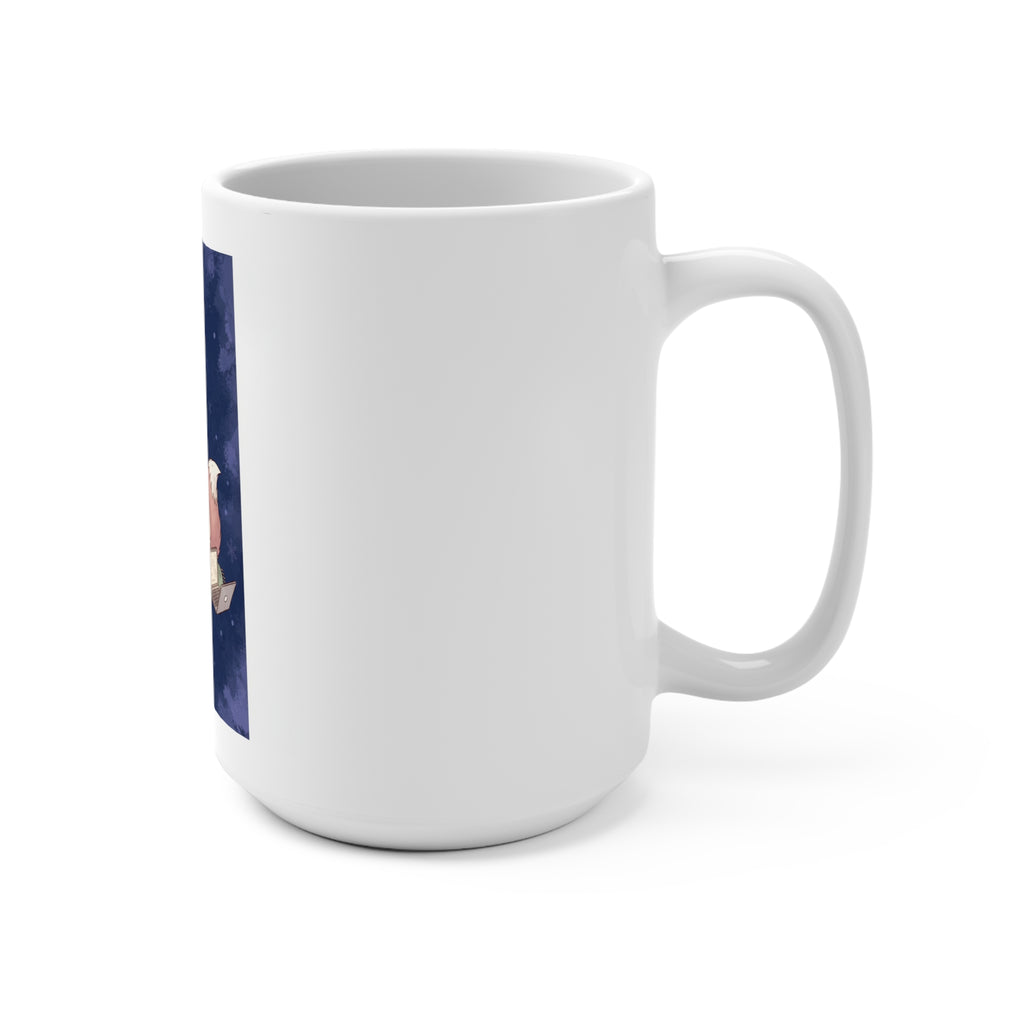 Kitsune Mug 15oz – Coffee and Confidence