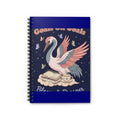 Crane Spiral Notebook – Goals on Goals Bloom Prosper