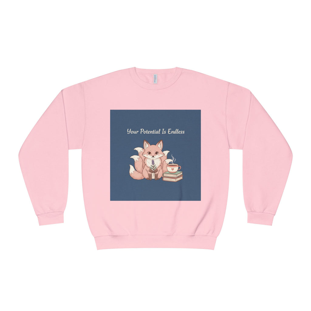 Kitsune Crewneck Sweatshirt – Your Potential is Endless