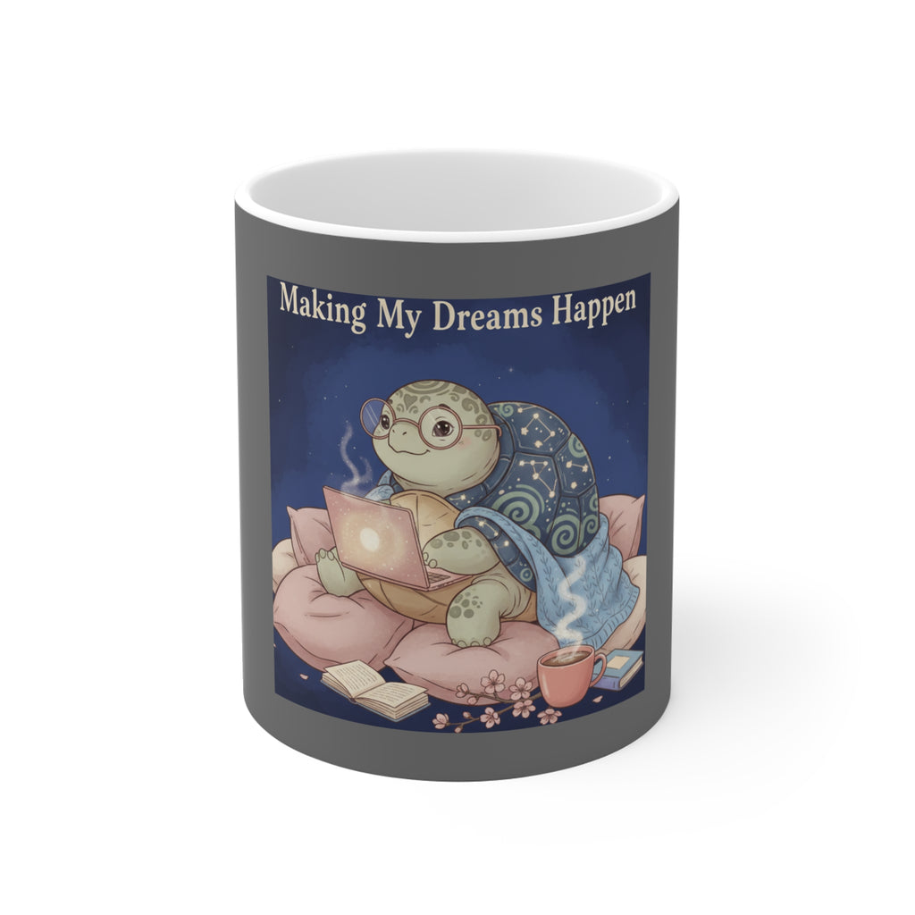 Turtle Mug 11oz – Making My Dreams Happen