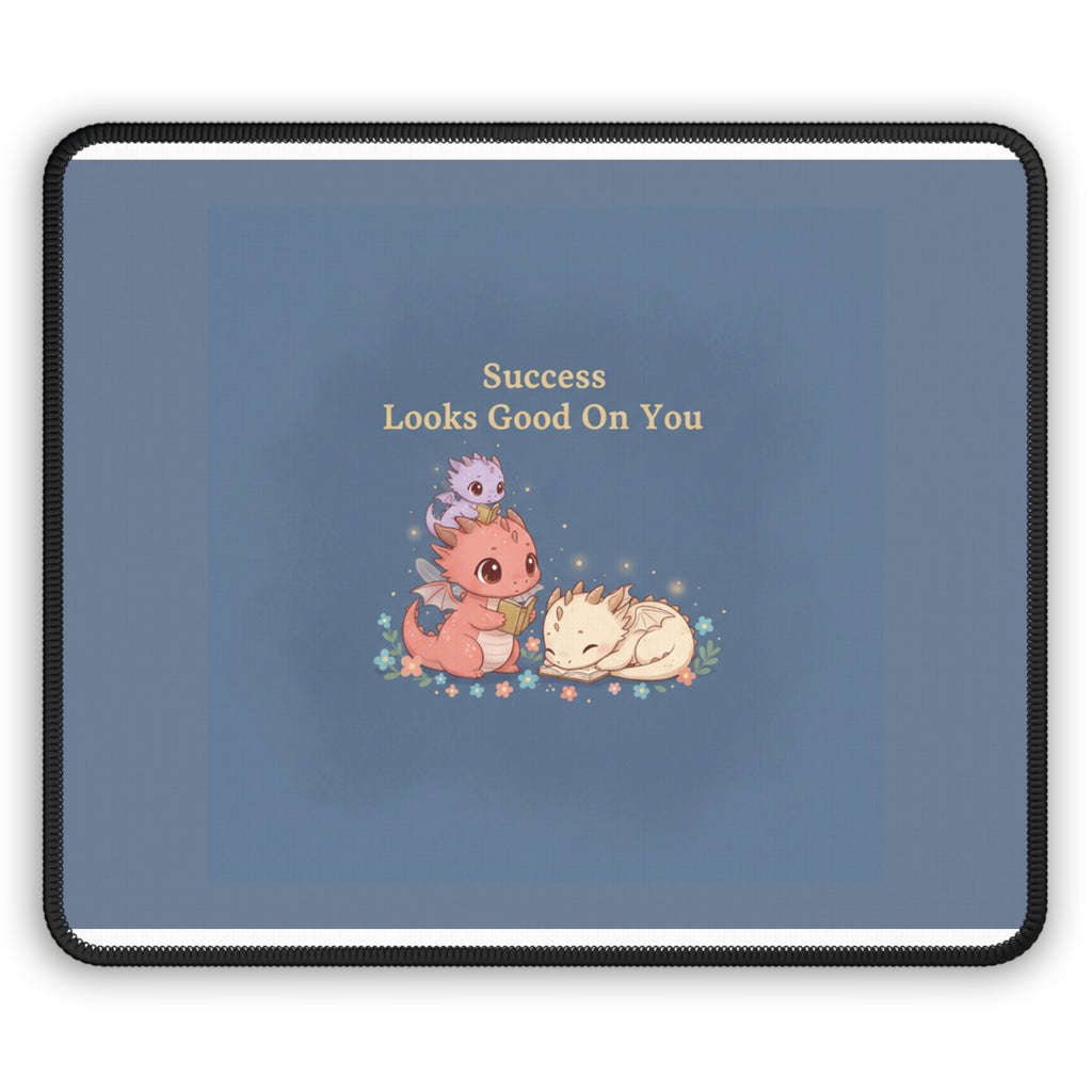 Baby Dragons Mouse Pad – Success Looks Good on You