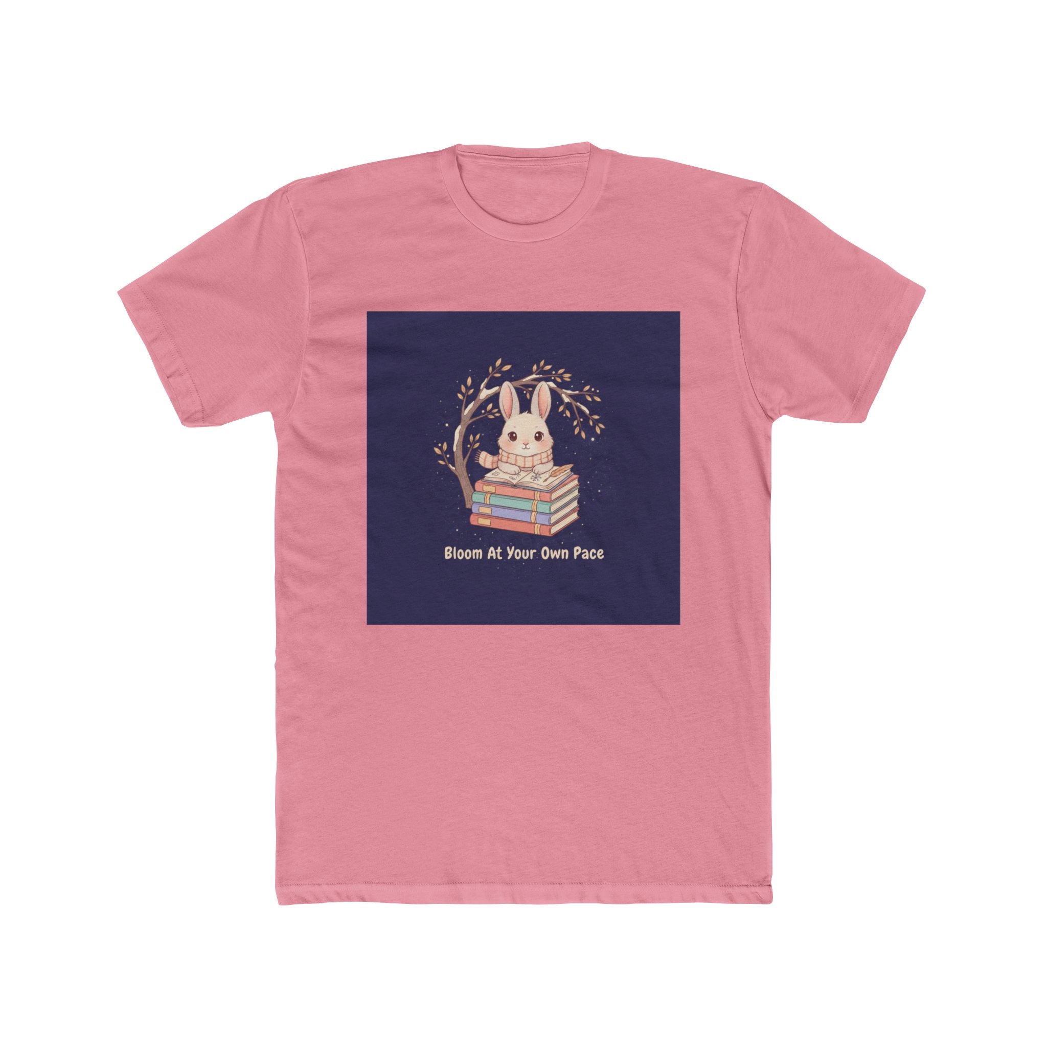 Rabbit Unisex Tee – Bloom at Your Own Pace