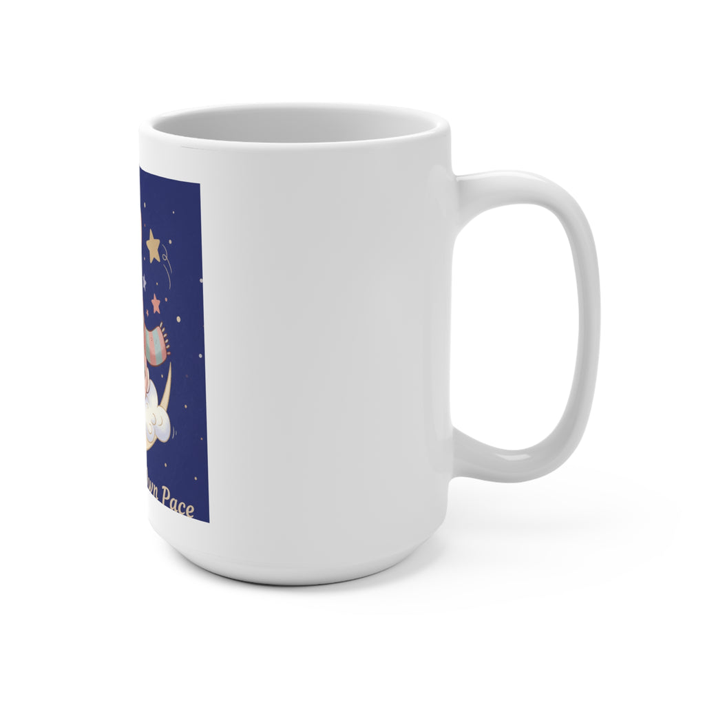 Bunny Mug 15oz – Bloom at Your Own Pace