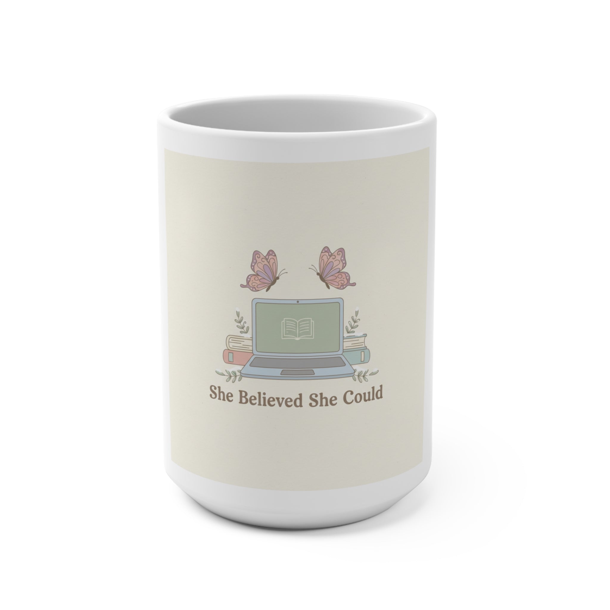 She Believed She Could Mug 15oz