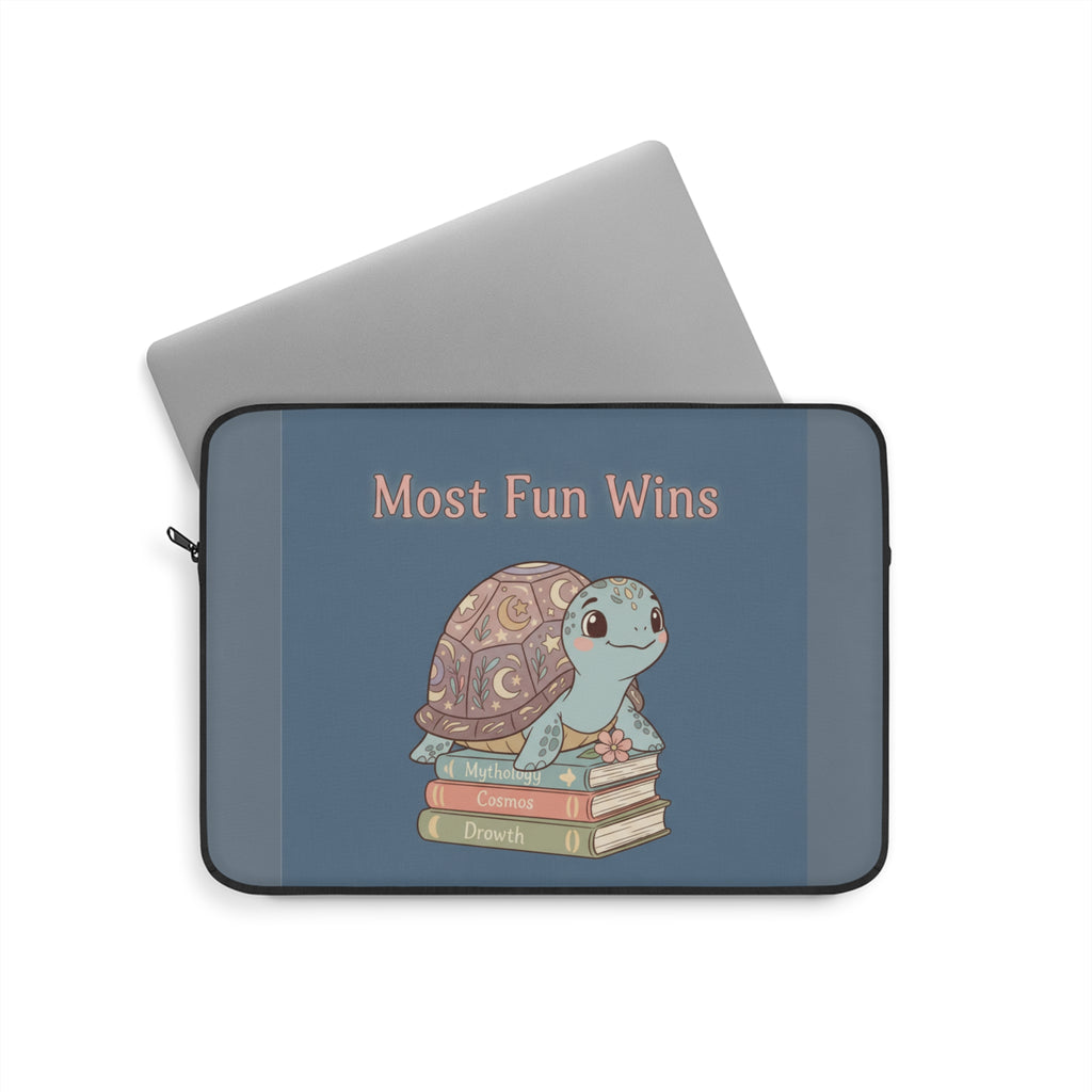 Turtle Laptop Sleeve – Most Fun Wins