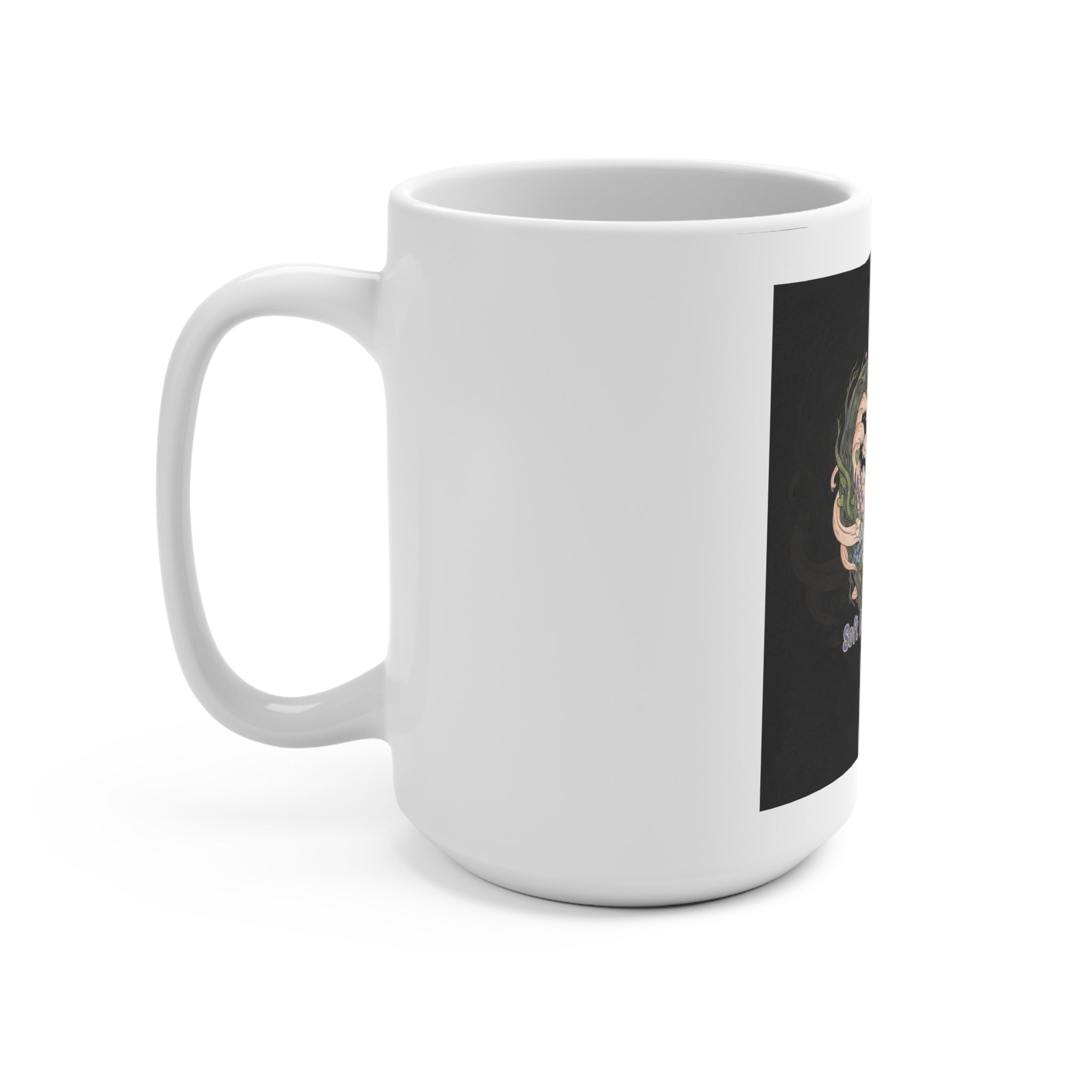 Soft Doesnt Mean Weak Rabbit Mug 15oz
