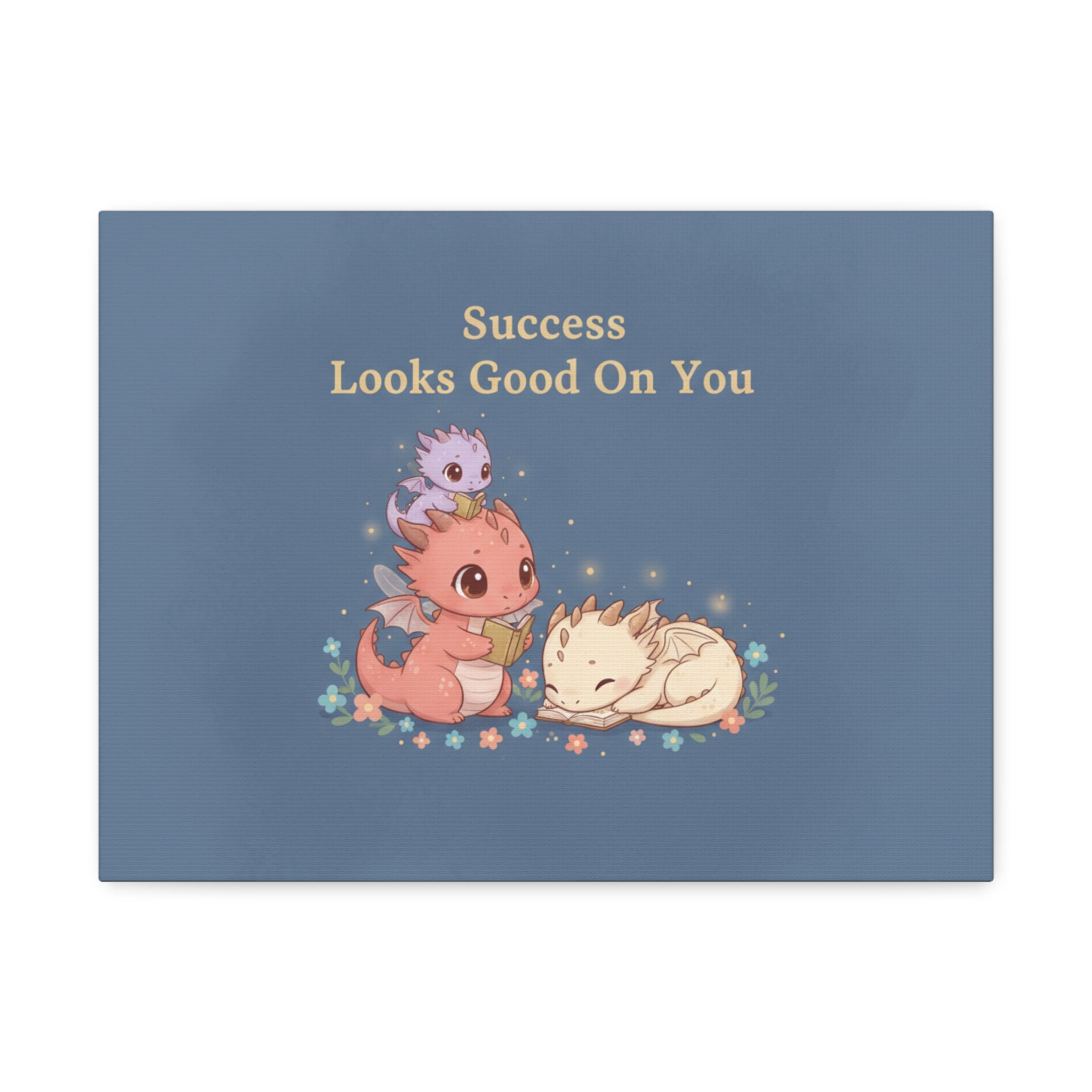 Baby Dragons Canvas Print – Success Looks Good on You