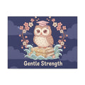 Owl Canvas Print – Gentle Strength